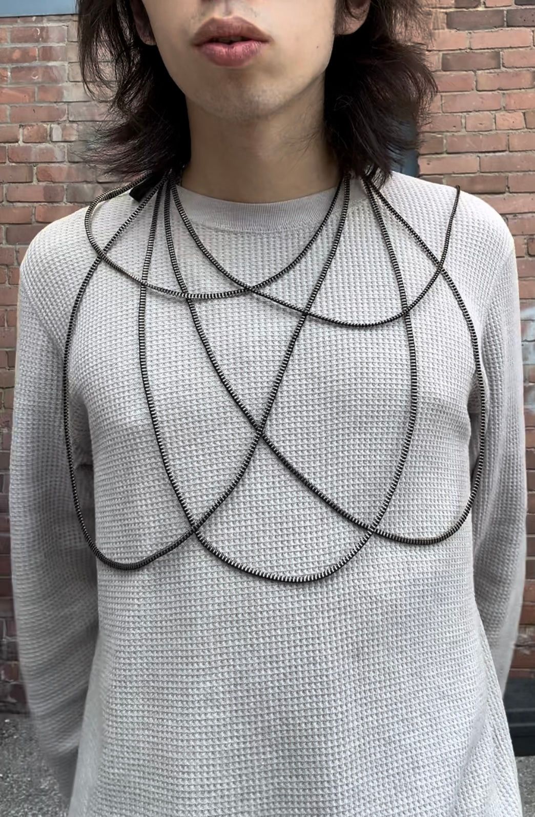 Ann Demeulemeester SS2010 Ann Demeulemeester Zipper Necklace Size ONE SIZE - 4 Thumbnail