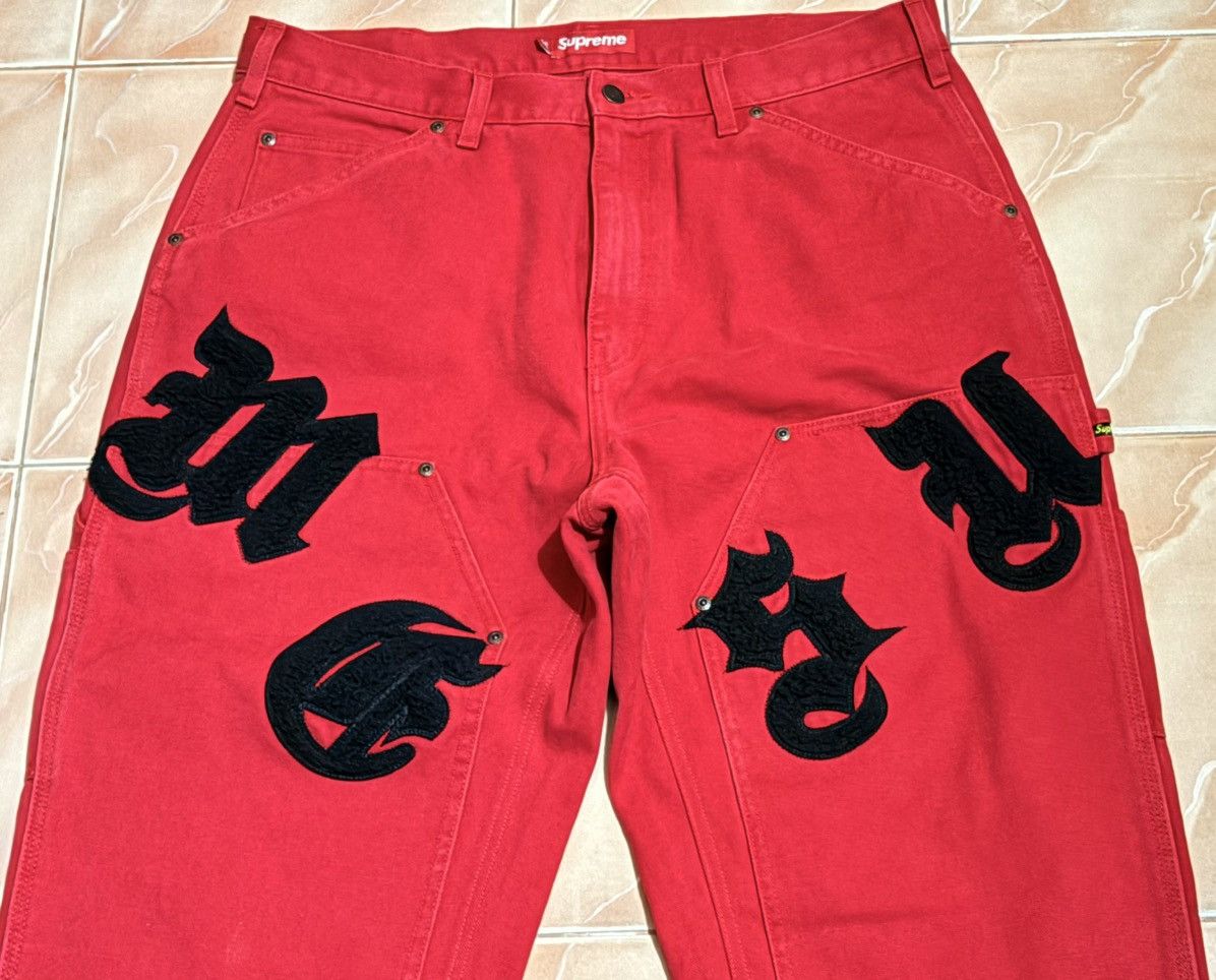 Supreme Supreme canvas old English double knee painter pants Size US 36 / EU 52 - 4 Thumbnail