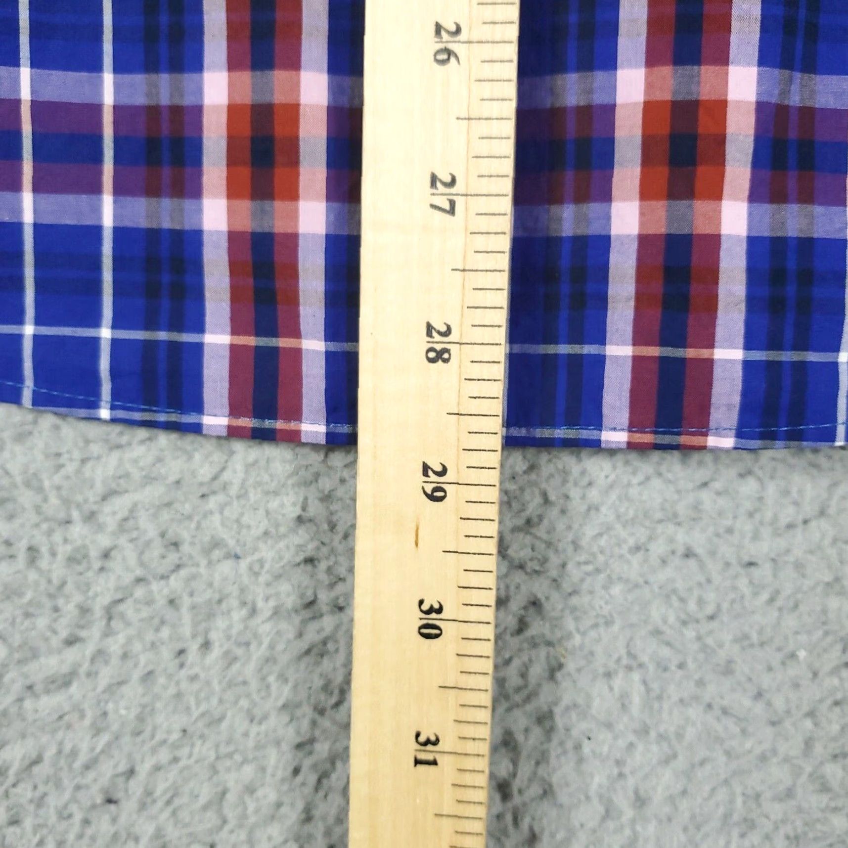 J.Crew VINTAGE J.CREW Blue Red Plaid Button-Up Shirt Women's Medium Long Sleeve Casual Size M / US 6-8 / IT 42-44 - 4 Thumbnail