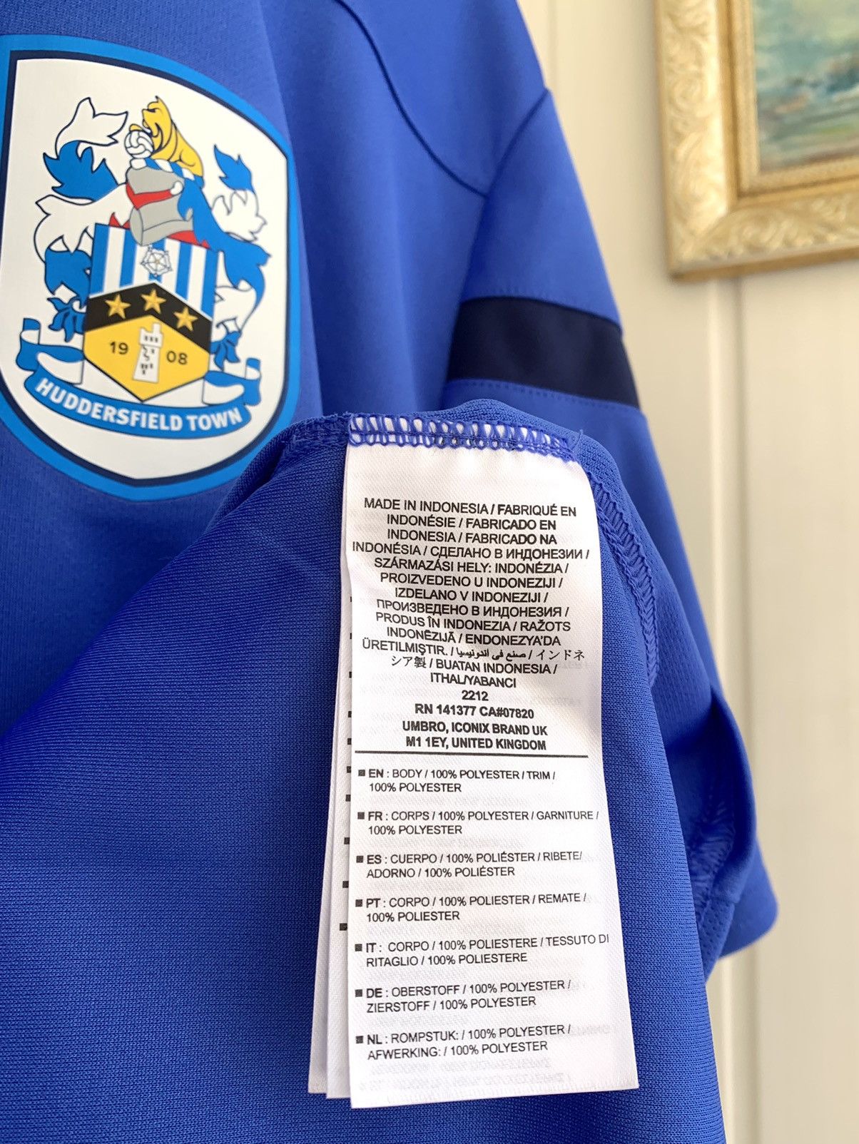 Umbro Umbro Huddersfield Town 2019-2020 Soccer Jersey Size XXL Size US XXL / EU 58 / 5 - 6 Thumbnail