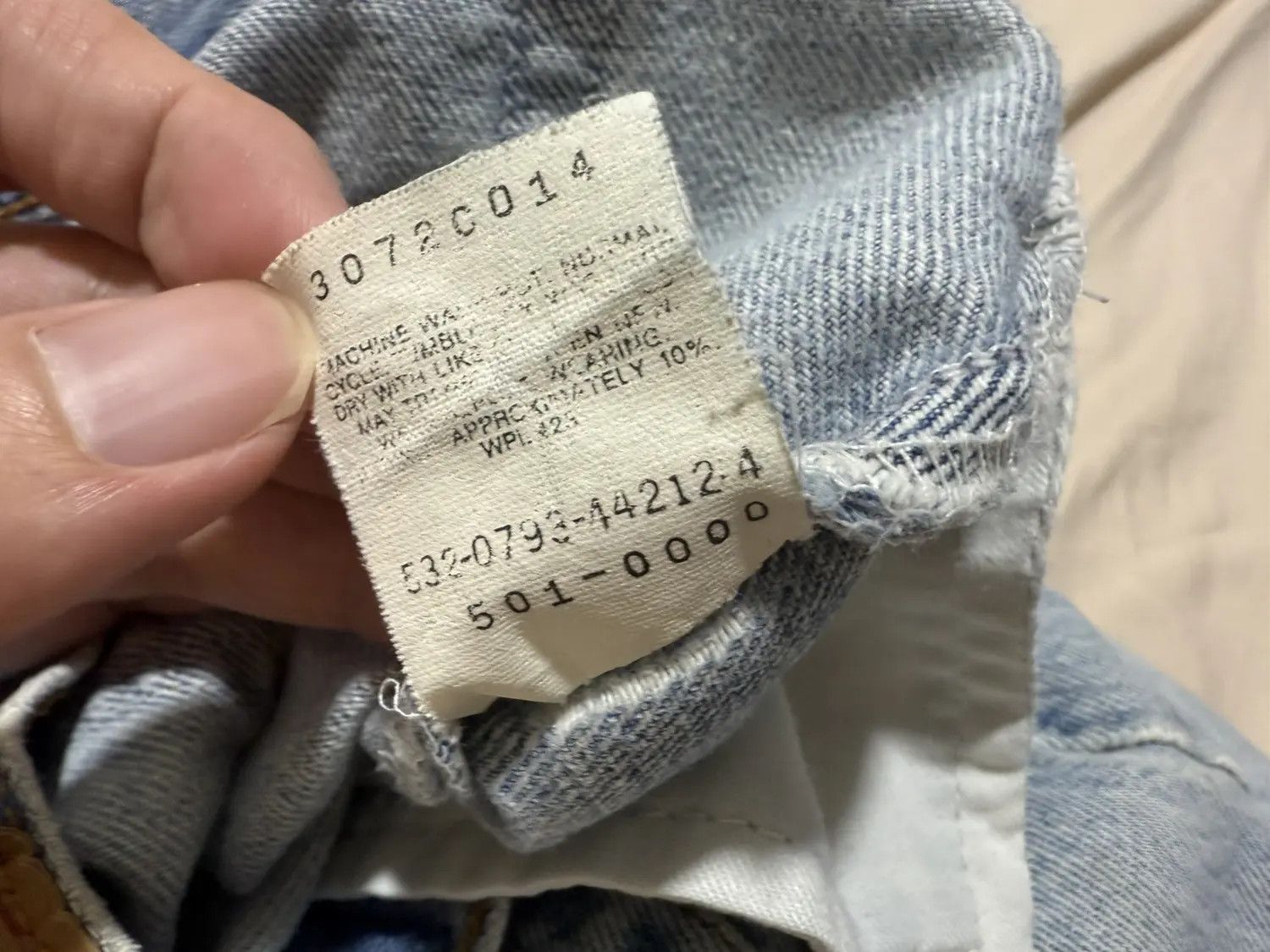 Levi's Vintage 90s Levi's 501XX Made in USA Size US 32 / EU 48 - 8 Thumbnail