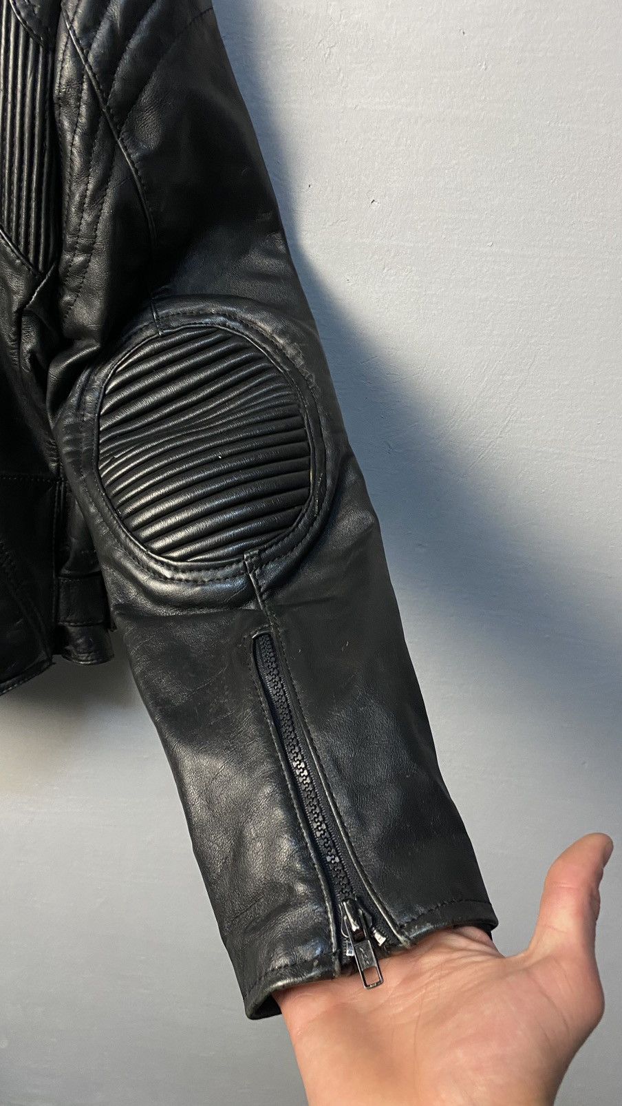 Leather Vintage Atlas Moto leather racing jacket Size US L / EU 52-54 / 3 - 14 Thumbnail