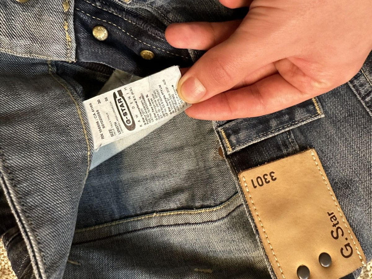 G-Star NEW Vinatge G-star jeans 3301 RAW rare Japanese brand Size US 32 / EU 48 - 4 Thumbnail