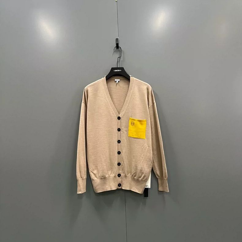 Loewe LOEWE Knitted sweater with logo on the pocket Size M / US 6-8 / IT 42-44 - 1 Thumbnail