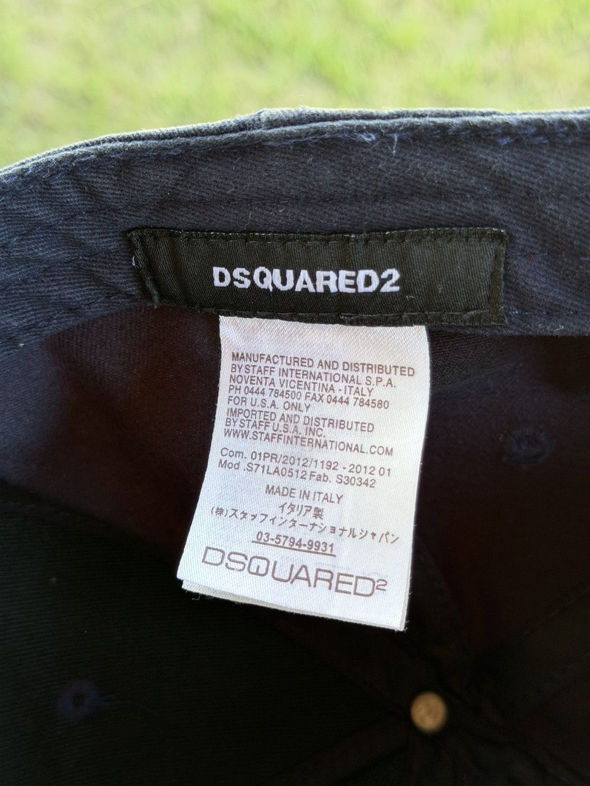 Dsquared2 Dsquared2 Blue Trucker Cap Hat Men's Size ONE SIZE - 5 Thumbnail
