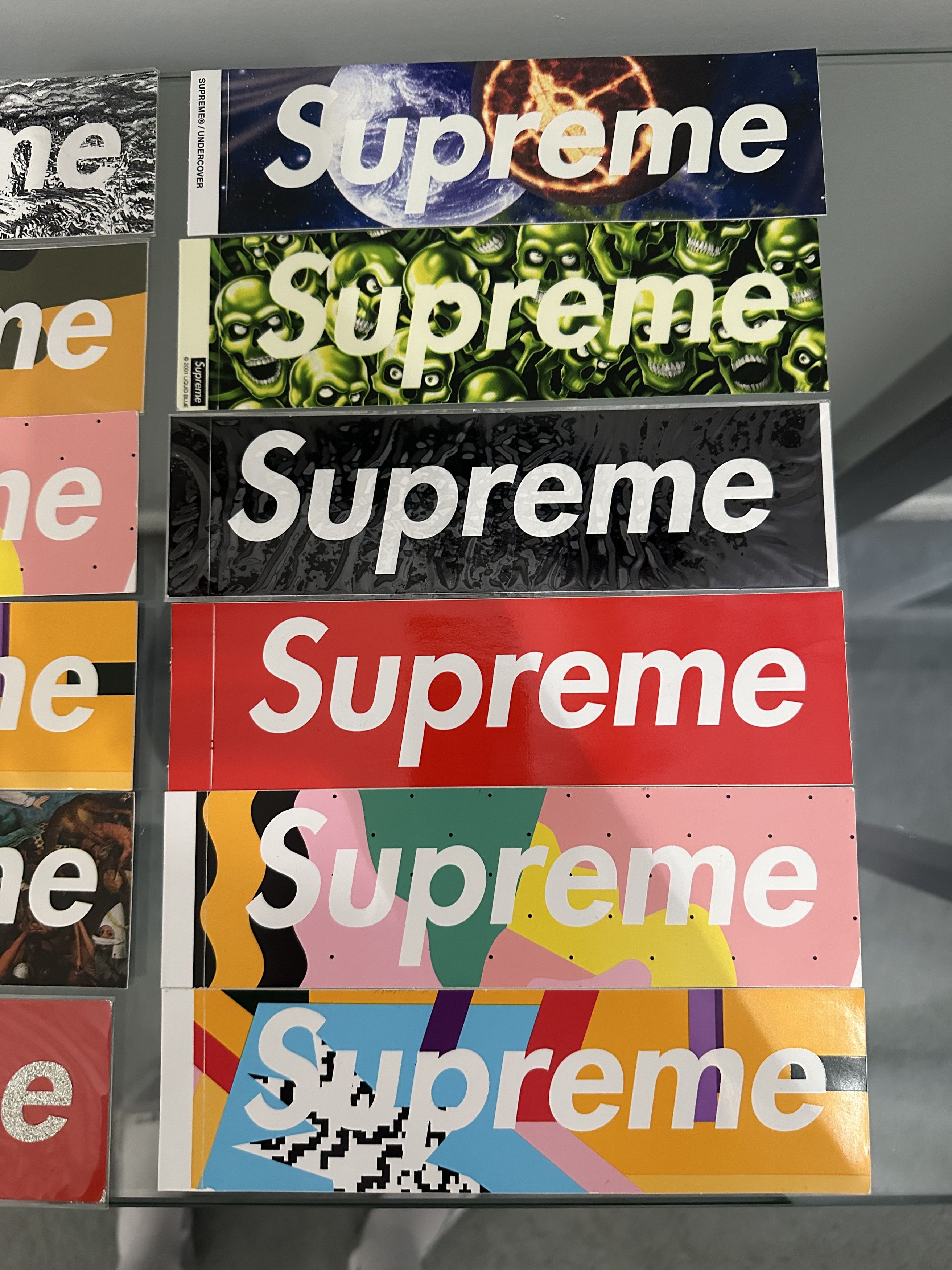 Supreme Supreme Sticker Lot Size ONE SIZE - 4 Thumbnail