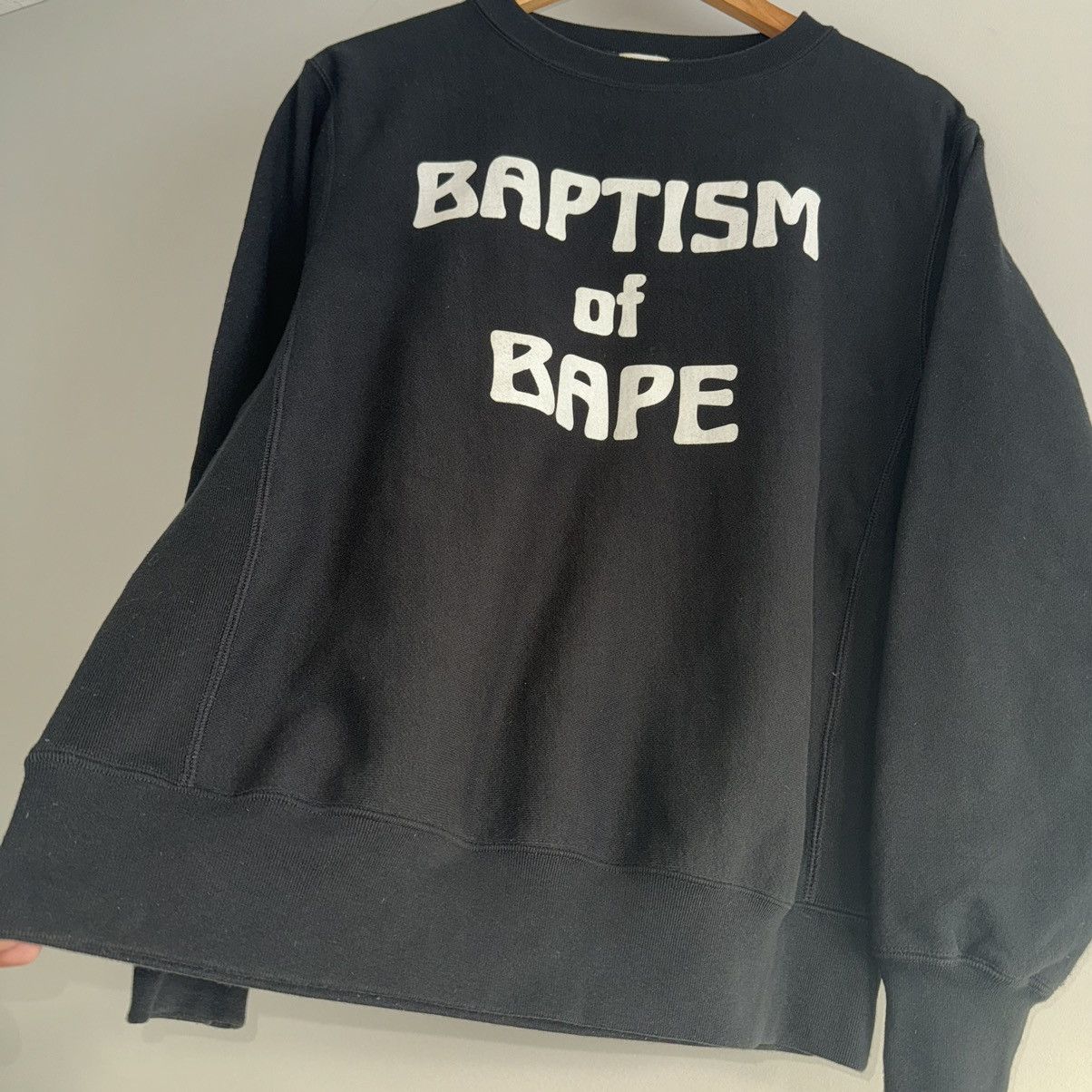 Bape × Fragment Design Bape x Fragment Design Baptism Of Bape Crewneck Size US S / EU 44-46 / 1 - 5 Thumbnail