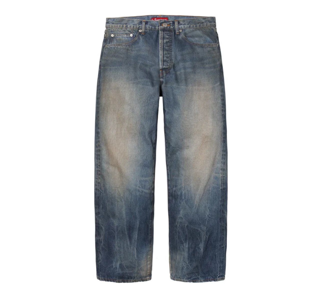Supreme Supreme Loose Fit Selvedge Jean Size US 30 / EU 46 - 1 Thumbnail