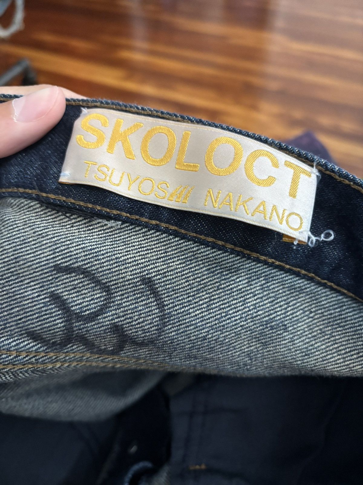 Skoloct Skoloct hand painted graffiti jeans Size US 33 - 3 Thumbnail