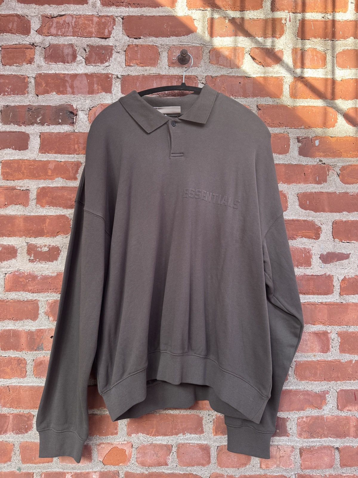 Essentials × Fear of God Fear of god essentials long sleeve jersey polo Size US M / EU 48-50 / 2 - 1 Thumbnail