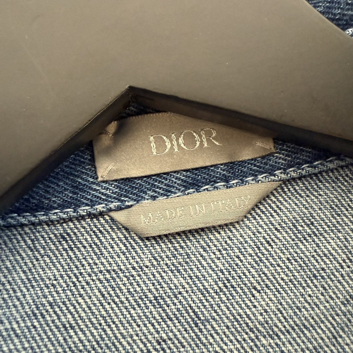 Dior Dior Blue Denim Jacket Size US XL / EU 56 / 4 - 5 Thumbnail