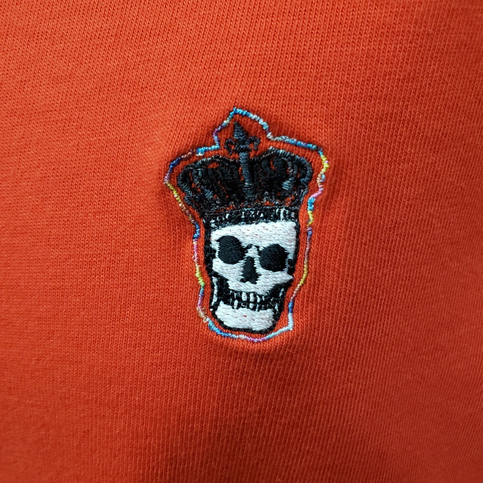 Robert Graham ROBERT GRAHAM Lucifer Polo XL Classic Fit Skull Embroidery Size US XL / EU 56 / 4 - 4 Thumbnail