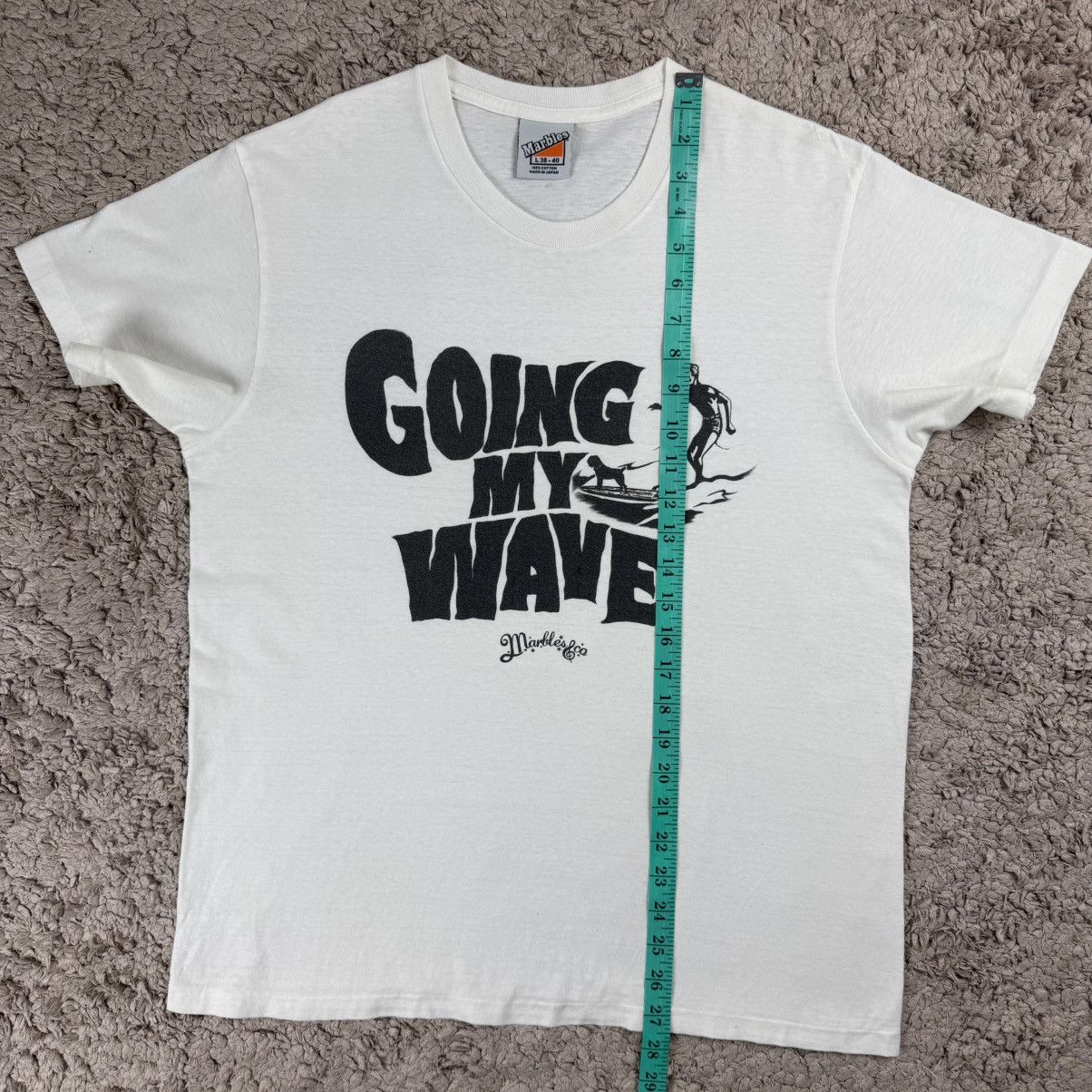 Japanese Brand Vintage Marbles & Co Japan Going My Wave T-shirt Size US L / EU 52-54 / 3 - 13 Thumbnail