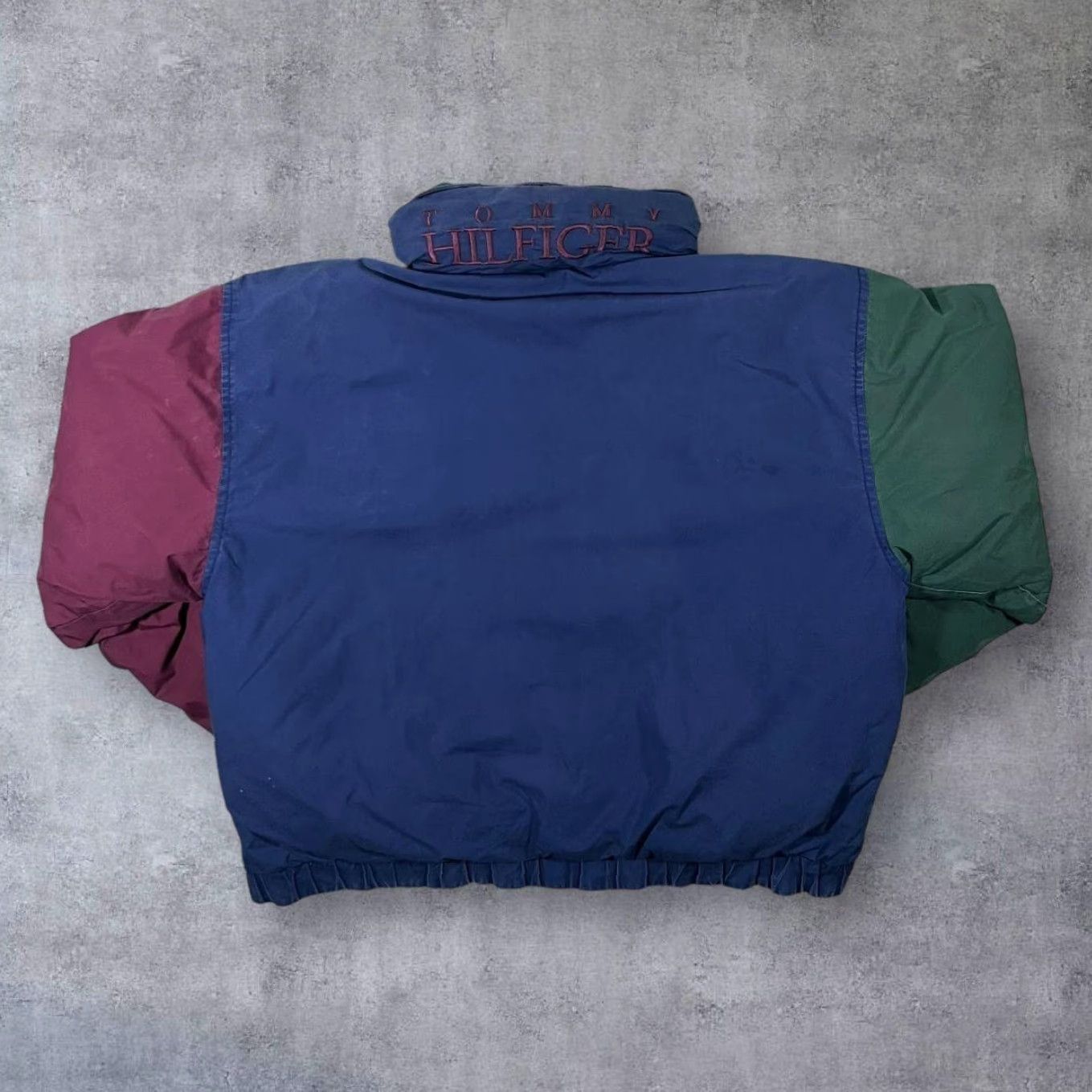 Tommy Hilfiger Vintage Tommy Hilfiger Check Colour Block Reversible Down Puffer Jacket XL Mens Jacket Bomber Coat Size US XL / EU 56 / 4 - 3 Thumbnail