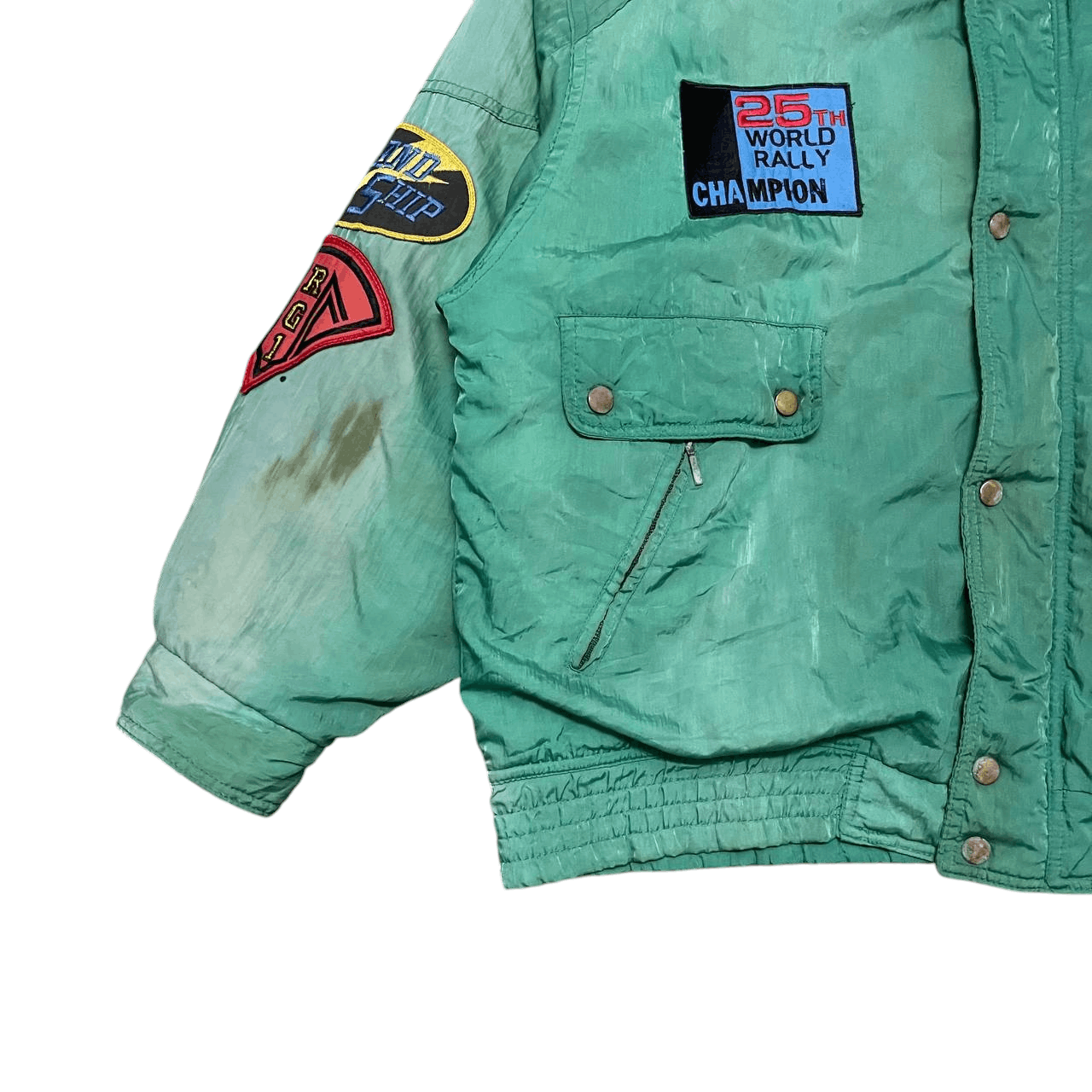 Formula 1 Vintage Formula 1 Grand Ships Rally Bomber Jacket Size US M / EU 48-50 / 2 - 3 Thumbnail