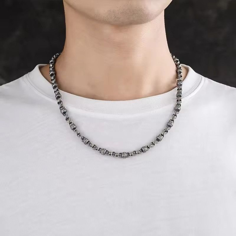 Jewelry Six-character Retro Hipster Necklace Size ONE SIZE - 3 Thumbnail