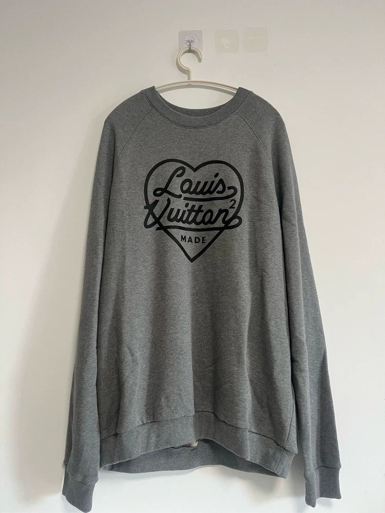 Louis Vuitton LV x NIGO Gray Sweater for Fall/Winter - dmc Size US XL / EU 56 / 4 - 1 Thumbnail