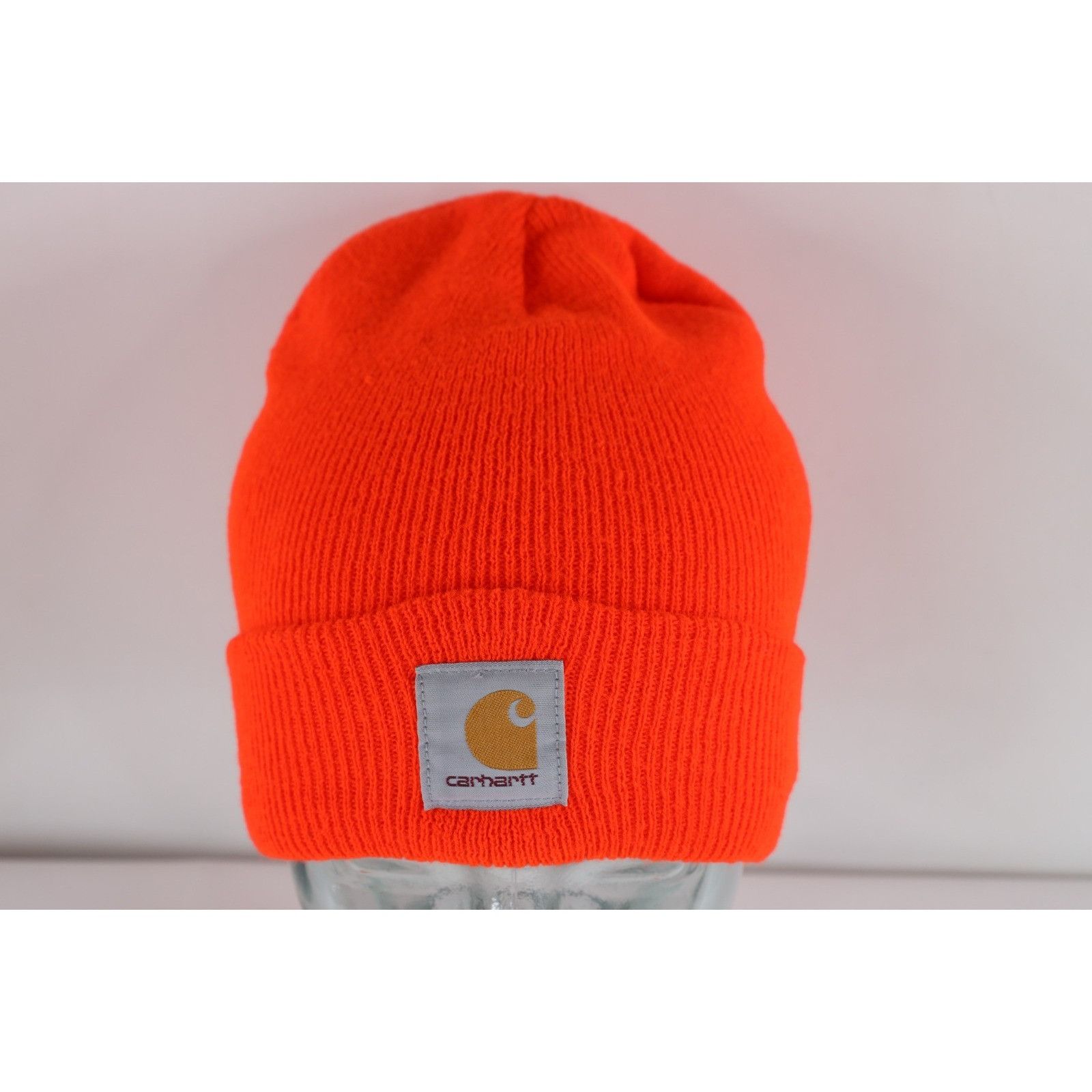 Carhartt Vintage Y2K Carhartt Spell Out Knit Winter Beanie Hat Cap Size ONE SIZE - 1 Thumbnail