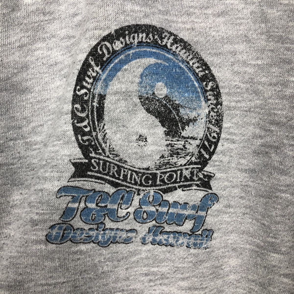 Japanese Brand 📌Vintage Zipper Hoodie Sweater T&C Surf Big Logo Size US L / EU 52-54 / 3 - 22 Thumbnail
