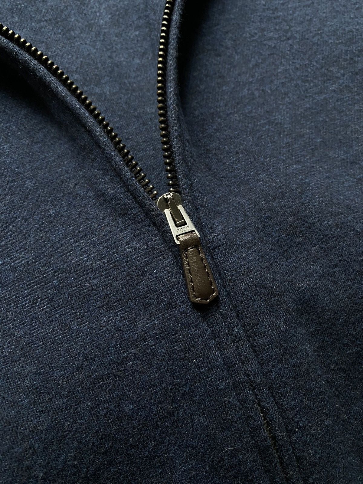 Polo Ralph Lauren × Vintage Polo Ralph Lauren VNTG Mini Logo Full Zip Sweater Jacket Size US L / EU 52-54 / 3 - 4 Thumbnail