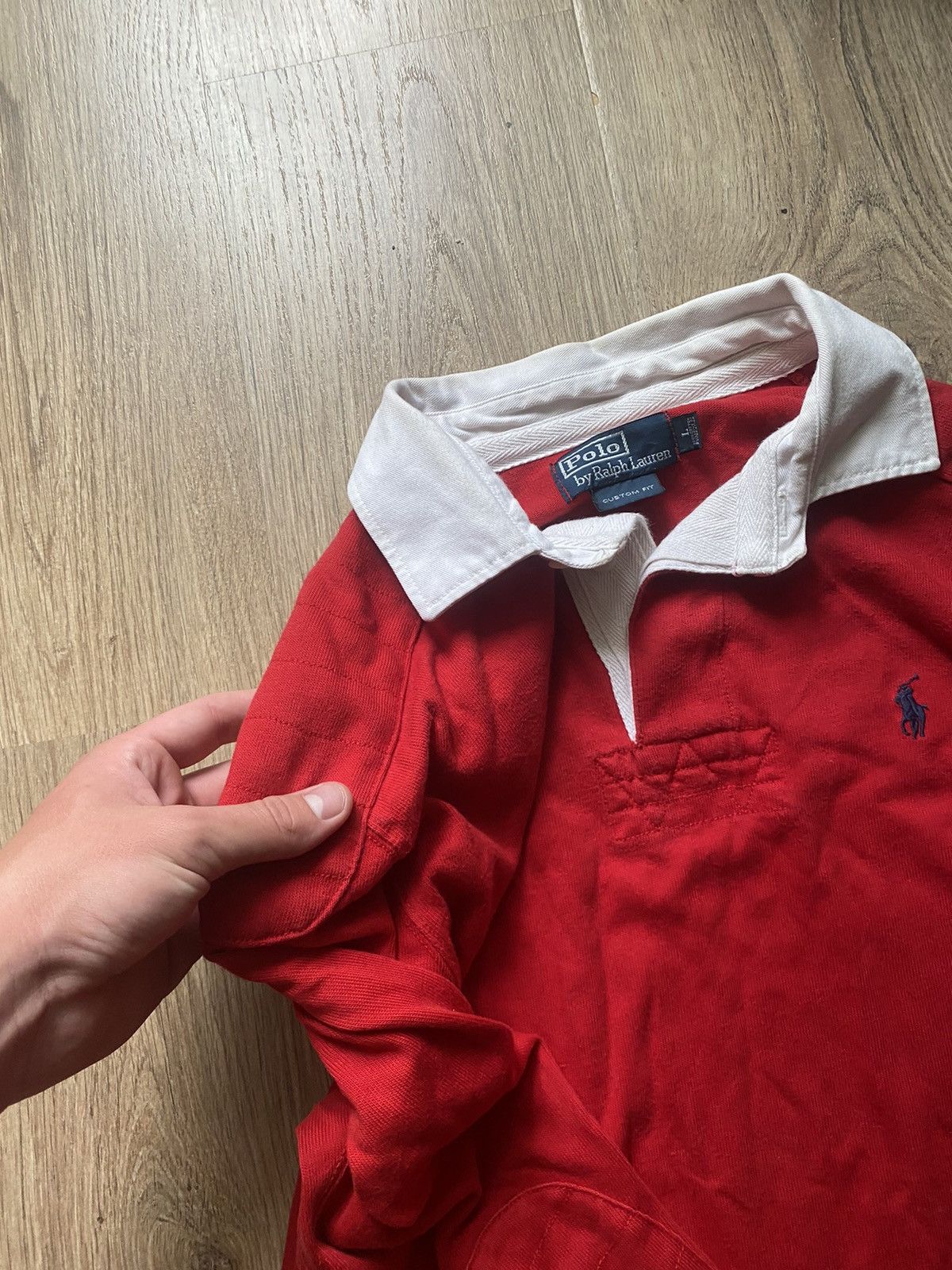 Polo Ralph Lauren × Vintage Polo Ralph Lauren big pony chief keef y2k swag drill rugby Size US L / EU 52-54 / 3 - 5 Thumbnail