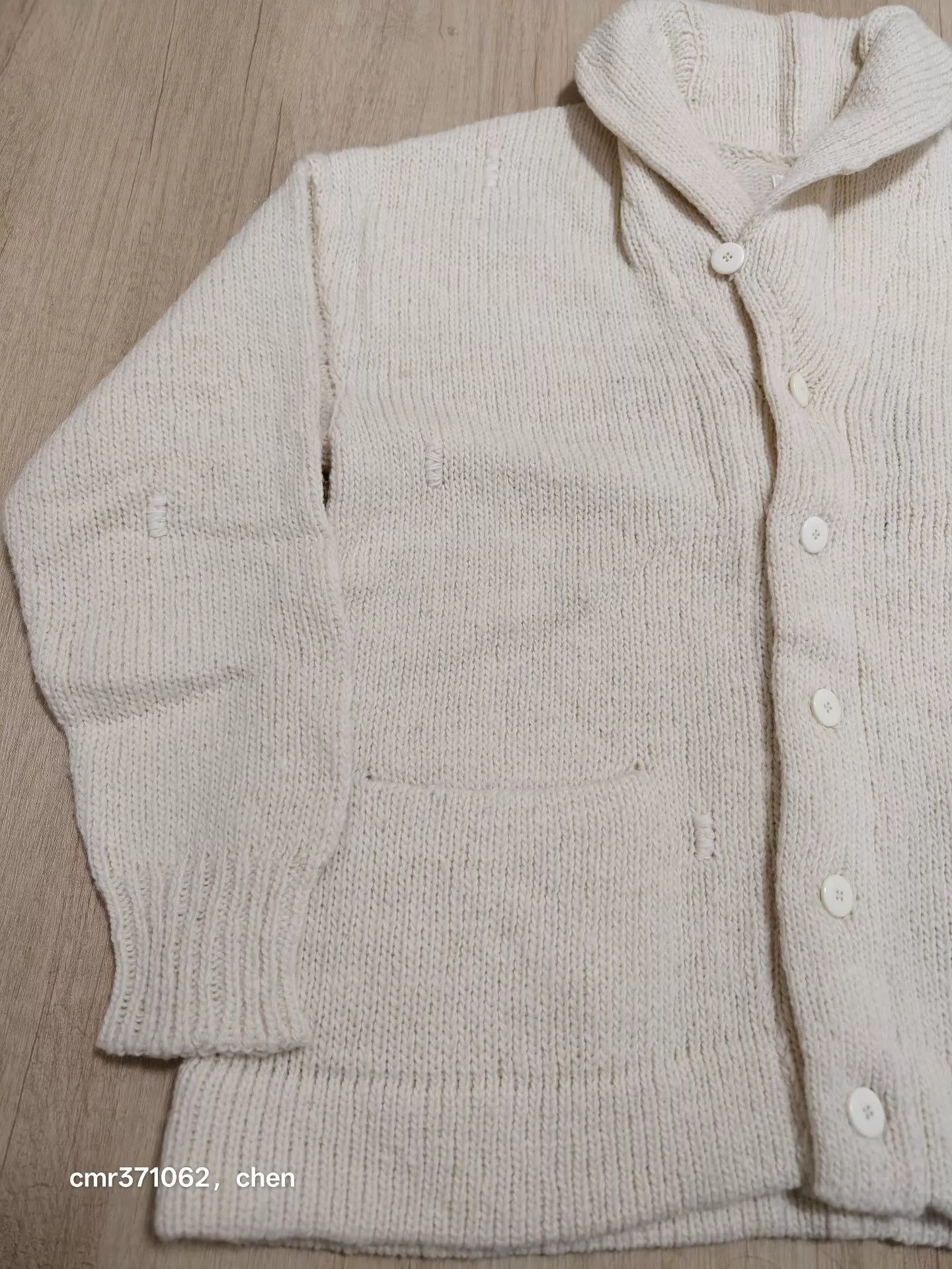 Visvim visvim 19aw cowichan hand-knit ivory 3 cardigan N.D Size US L / EU 52-54 / 3 - 2 Thumbnail