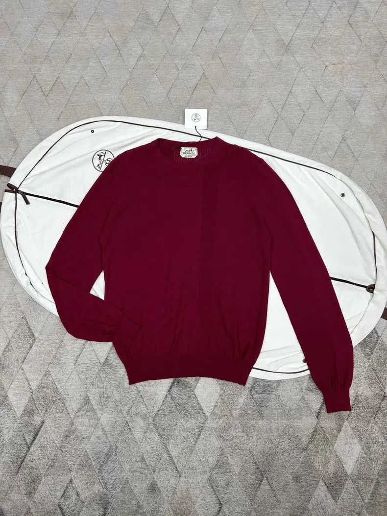 Hermes Hermes Island Cotton Knit Sweater, Fall/Winter Collection, Size US M / EU 48-50 / 2 - 1 Thumbnail