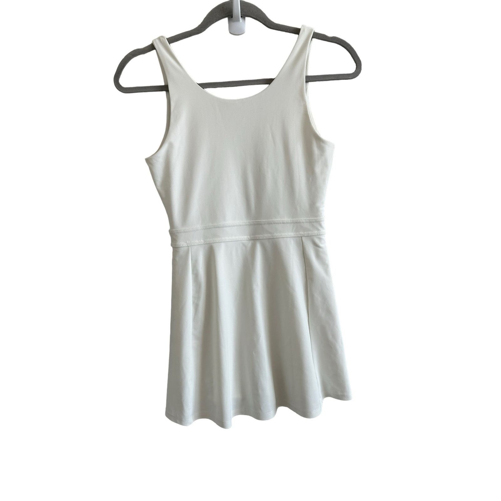 Other Sadie & Sage XSmall Elite White Sleeveless Scoop Neck Dress Size XS / US 0-2 / IT 36-38 - 6 Thumbnail