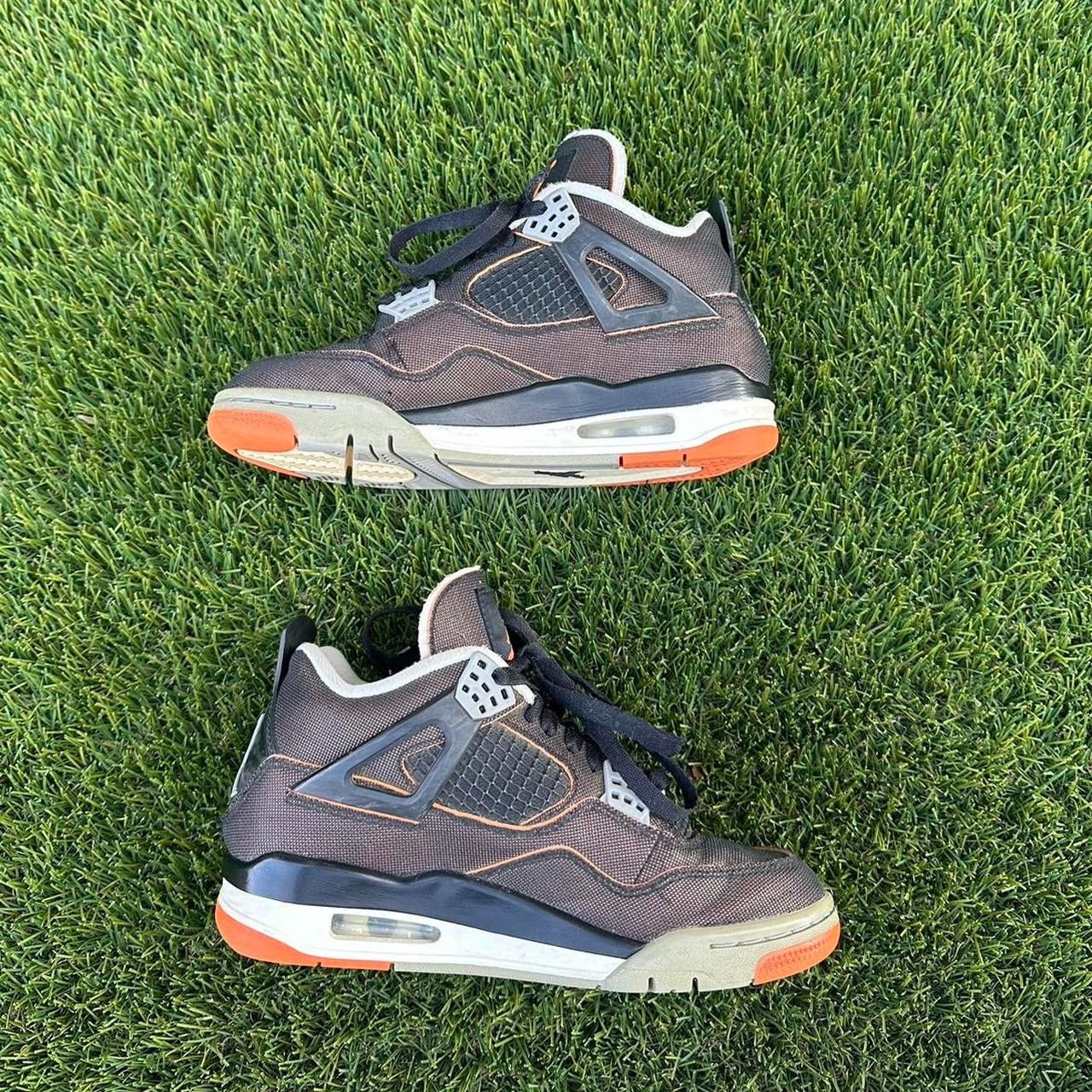 Jordan Brand Jordan 4 Retro SE Sail Black Starfish CW7183-100 Size US 5 / IT 35 - 2 Thumbnail