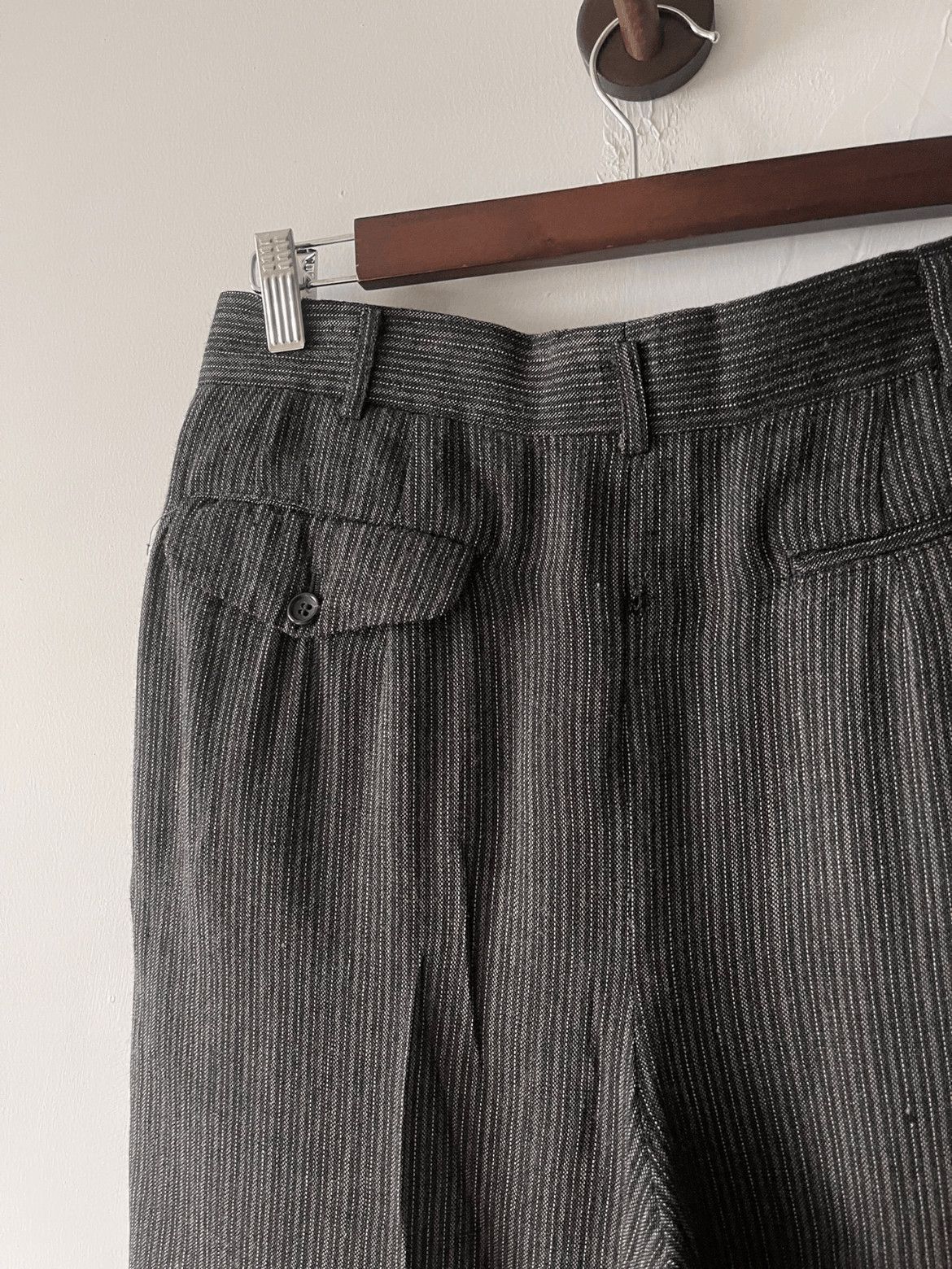 Comme des Garcons Homme Plus Sz M Comme Des Garcons Homme Plus 90S Stripe Trousers-2508 Size US 30 / EU 46 - 7 Thumbnail