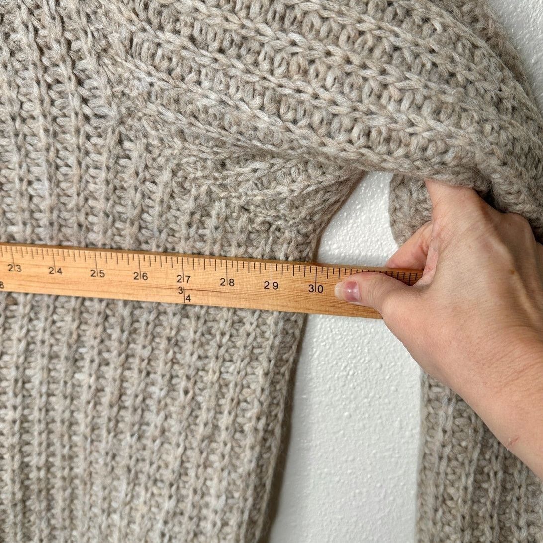 Other Eugene Ong Hand Knit Beige Chunky Knit Long Sleeve Sweater L Size L / US 10 / IT 46 - 14 Thumbnail