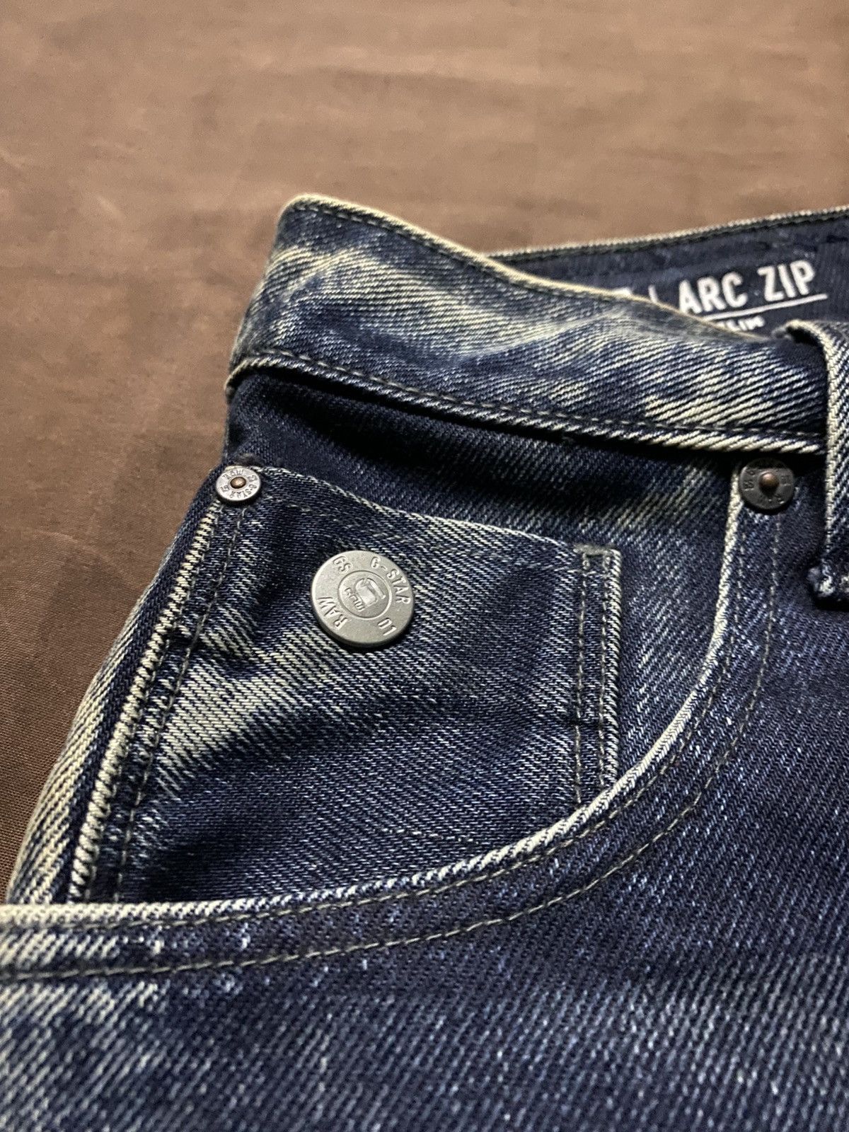 G-Star G-Star Raw 3D Curve Leg Tapered Denim Size US 30 / EU 46 - 6 Thumbnail