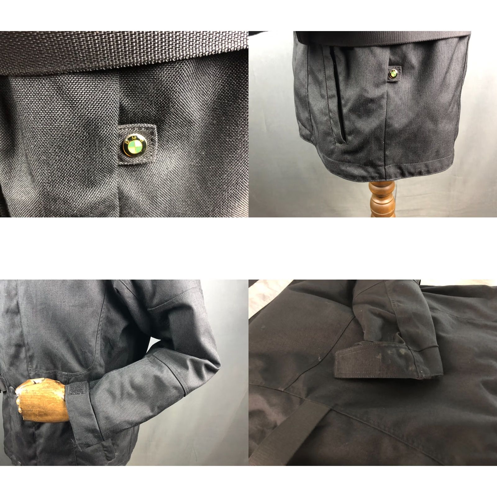 BMW BMW Full Zip Jacket Polyamide Men S Black Windbreaker Casual Size US S / EU 44-46 / 1 - 8 Thumbnail