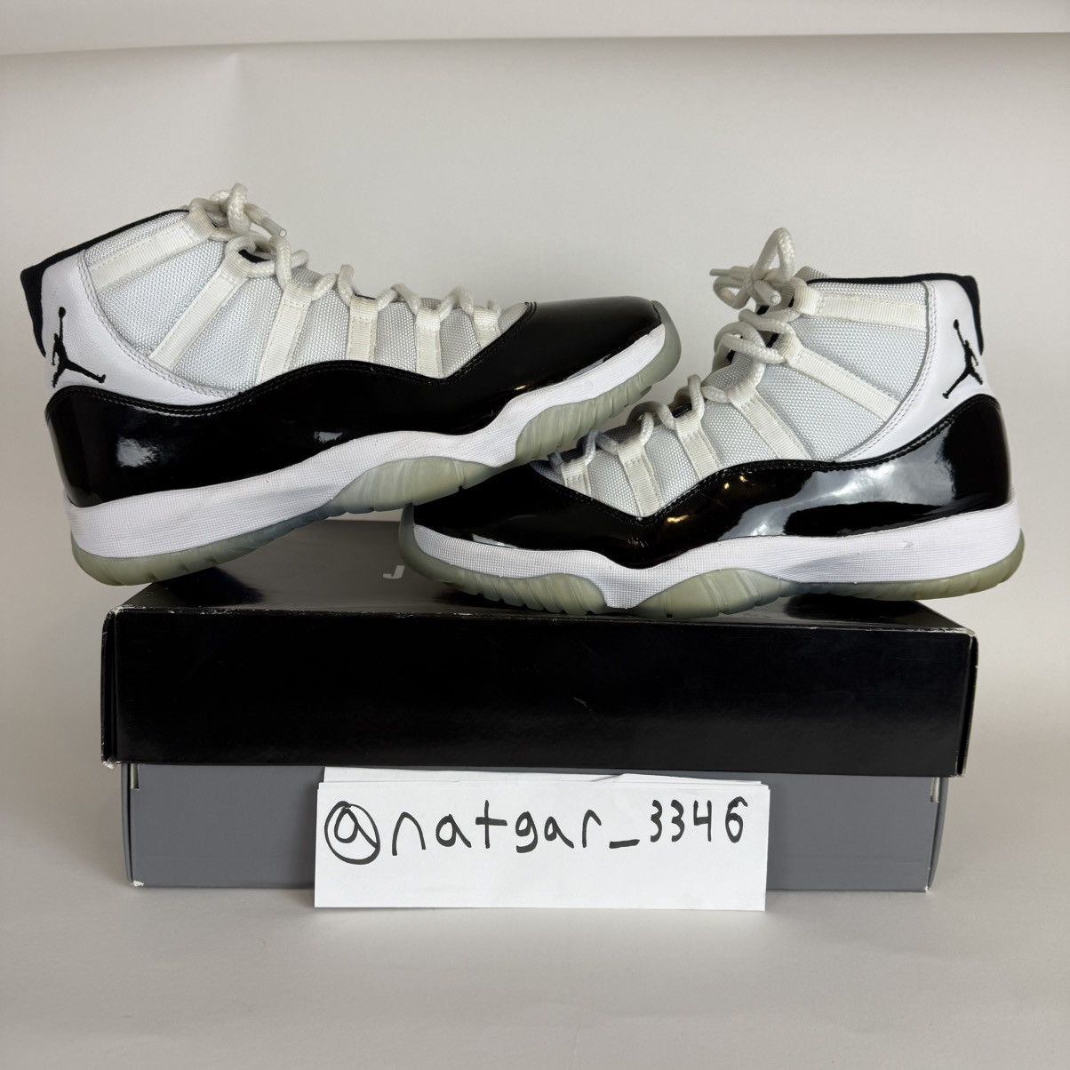 Jordan Brand × Nike Size 10.5-Jordan 11 Concord 2018-LIGHTLY WORN Size US 10.5 / EU 43-44 - 1 Thumbnail