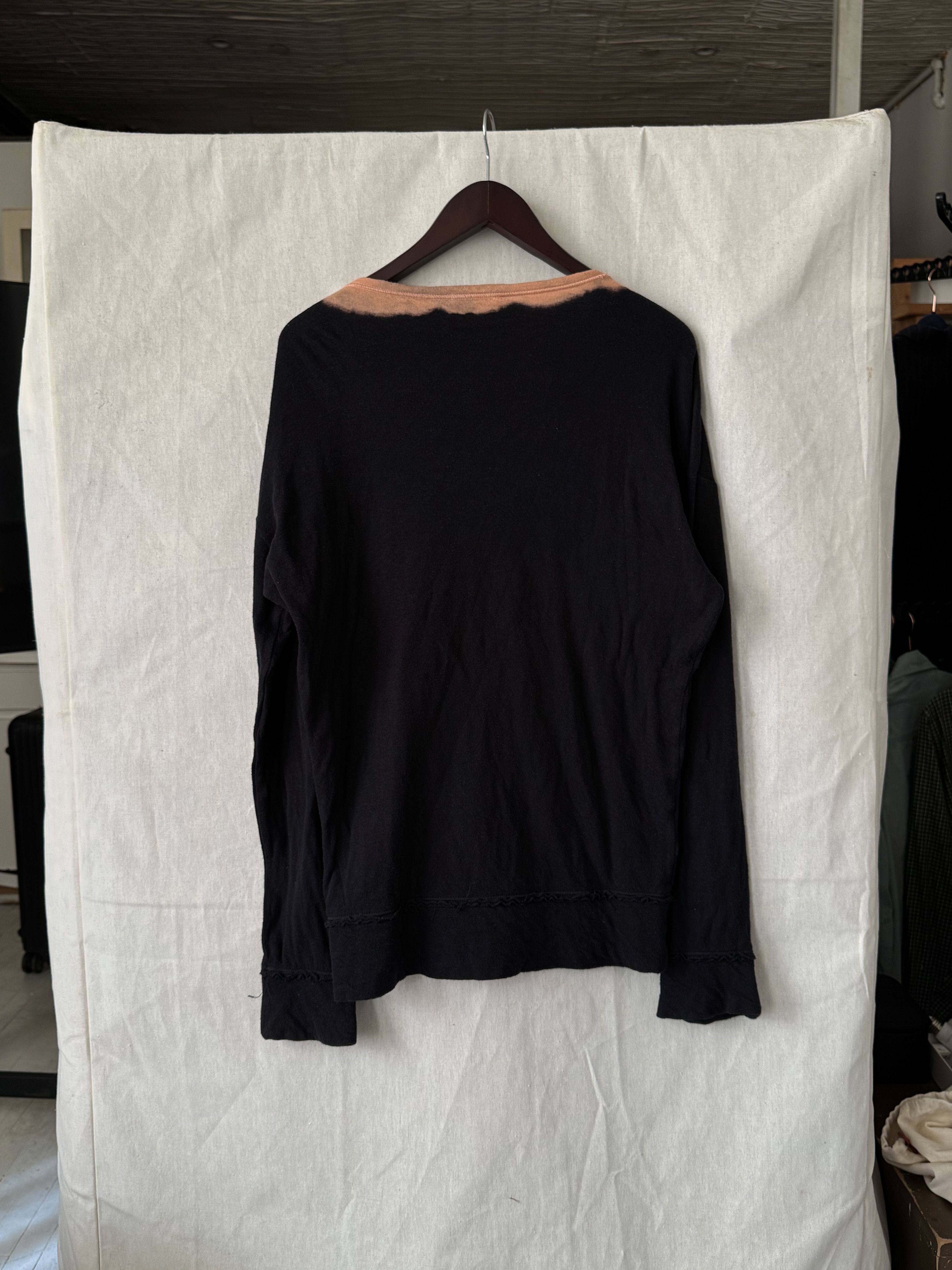 Bottega Veneta Bottega Veneta Bleach Effect Sweater (Black/Orange) Size US M / EU 48-50 / 2 - 2 Thumbnail