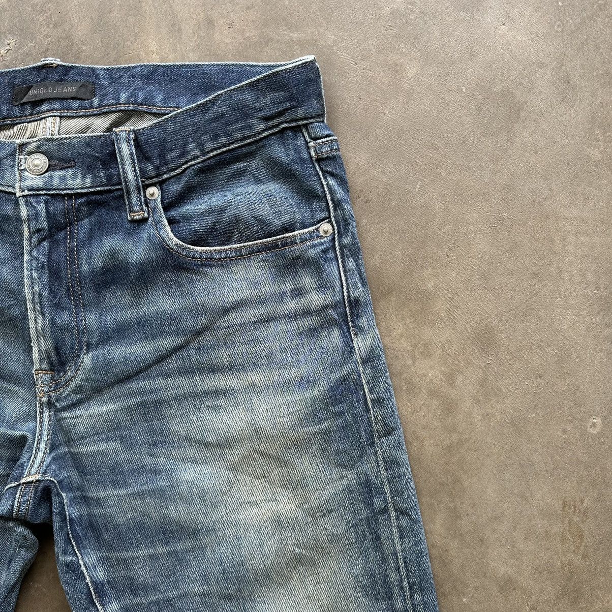 Japanese Brand W33 🔥 Vintage Japanese Distressed Denim Jean Pant Size US 33 - 5 Thumbnail