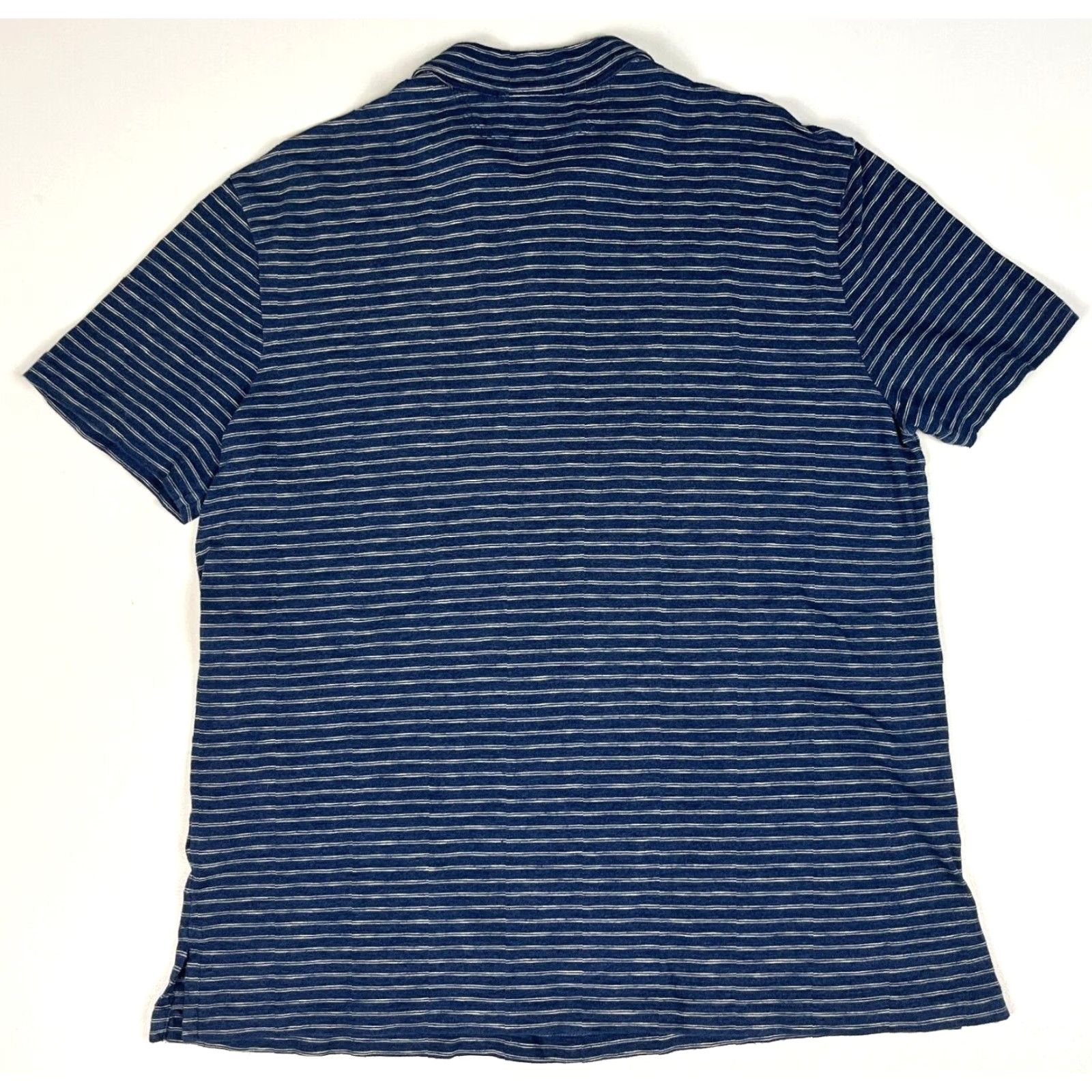 Polo Ralph Lauren Polo Ralph Lauren Polo Shirt Striped Short Sleeve XL Blue US-RL Coastal Resc. Nautical Mens Polo Size US XL / EU 56 / 4 - 2 Thumbnail