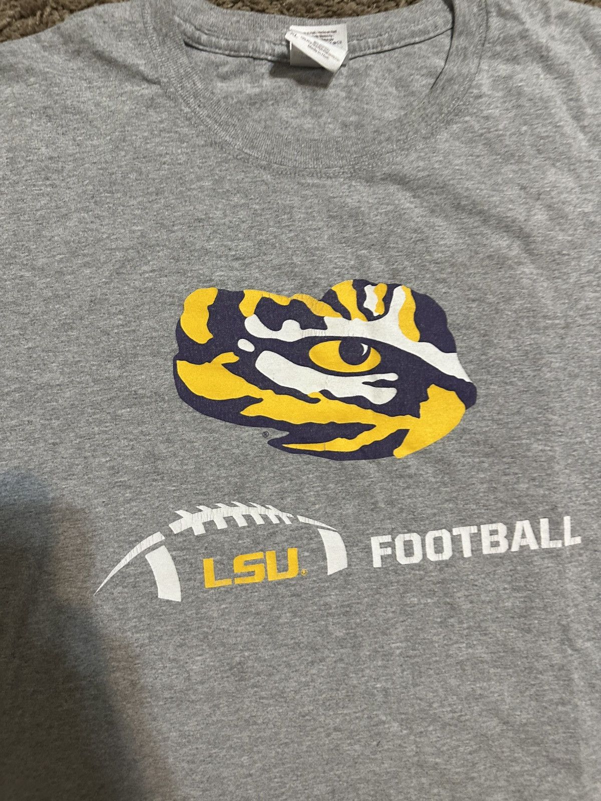 NCAA Vintage NCAA LSU tigers “2014” football shirt 00s size xl Size US XL / EU 56 / 4 - 2 Thumbnail