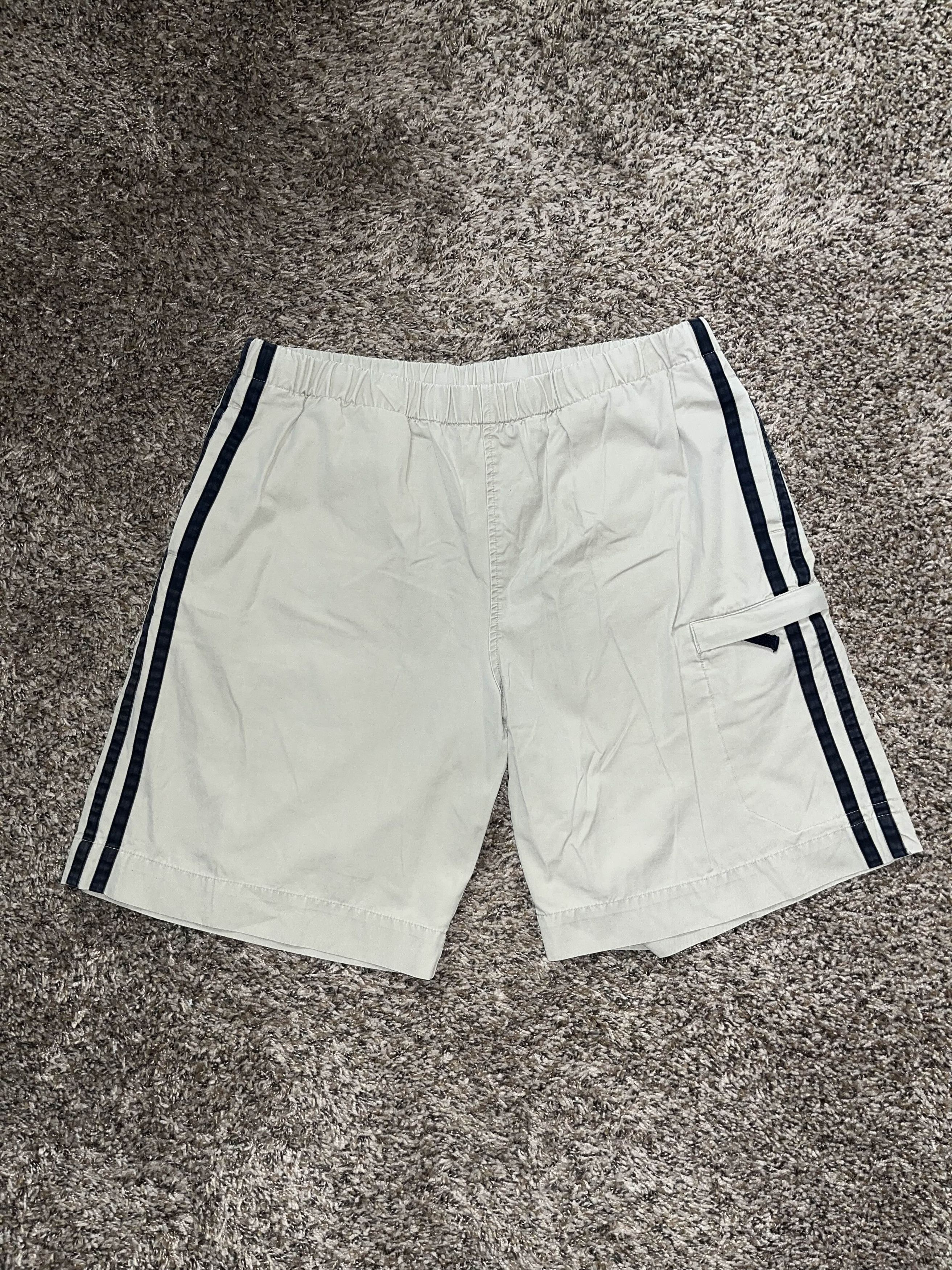 Nautica Y2K Nautica Explorer Striped Beige Shorts Size US 34 / EU 50 - 1 Thumbnail