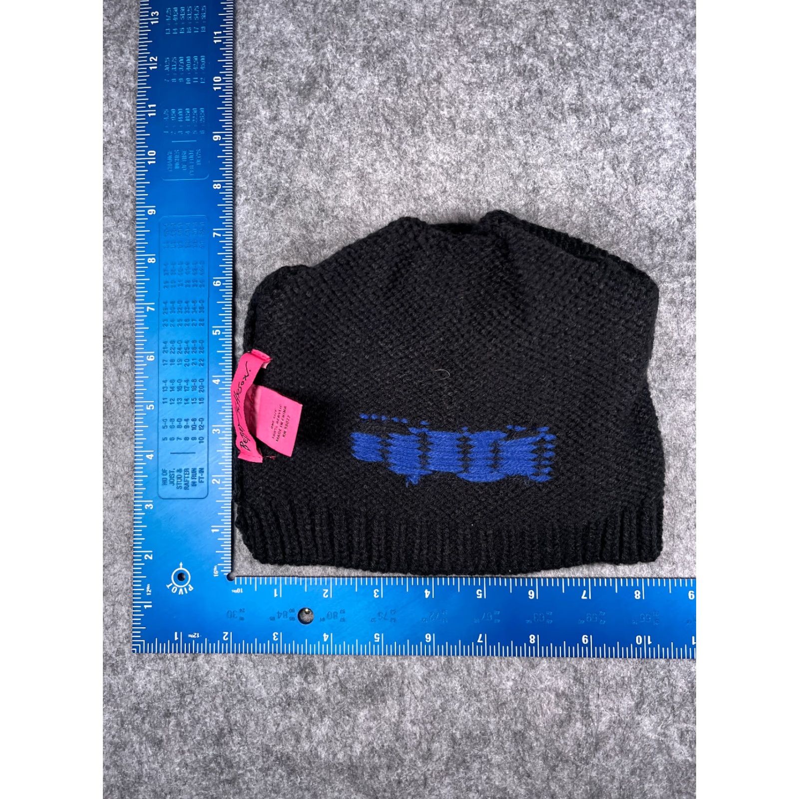 Betsey Johnson Betsey Johnson Beanie Toque Women One Size Black Knit Bow Adjustable Lightweight Size ONE SIZE - 6 Thumbnail