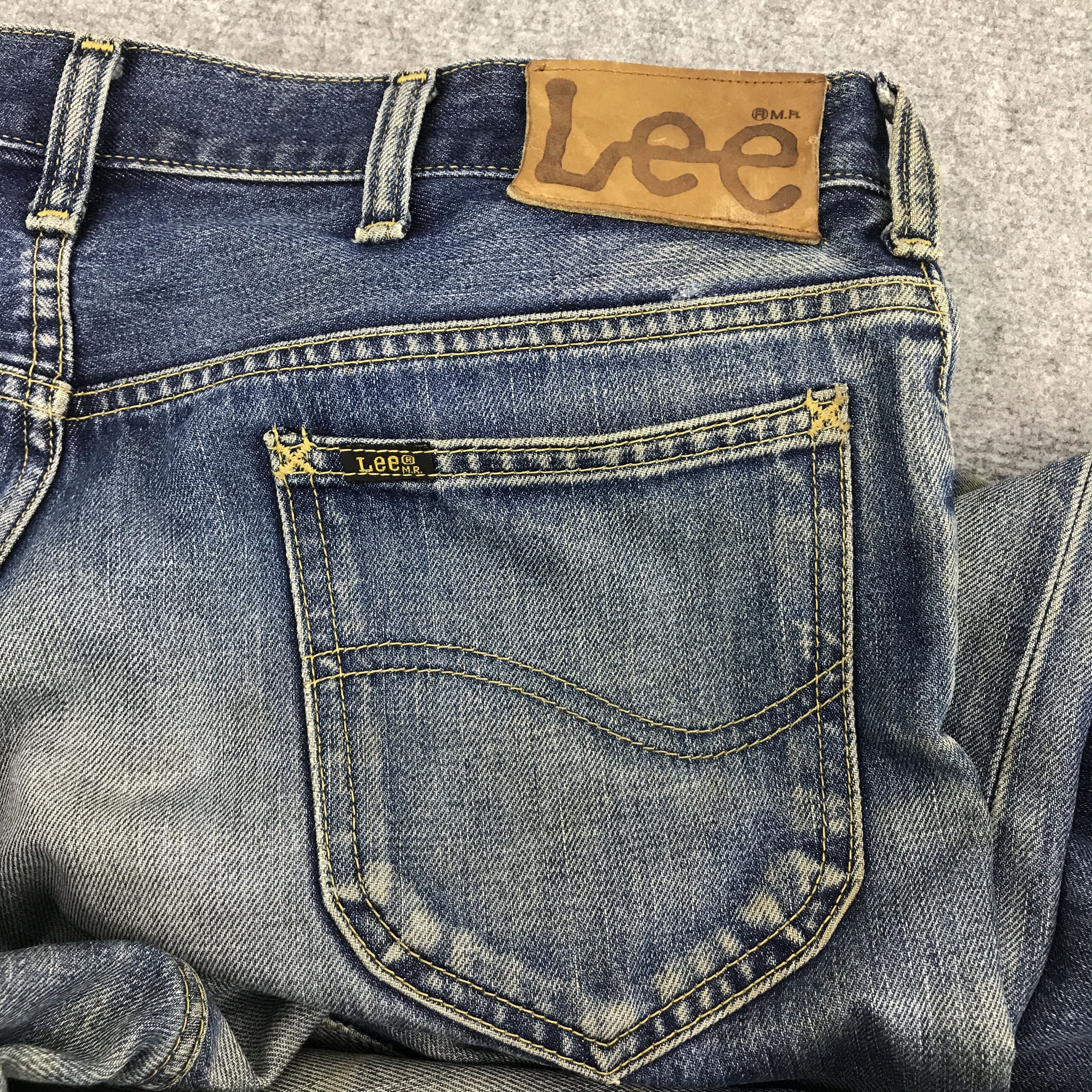 Lee DENIM LEE RIDERS DISTRESSED DENIM PANTS Size US 34 / EU 50 - 12 Thumbnail