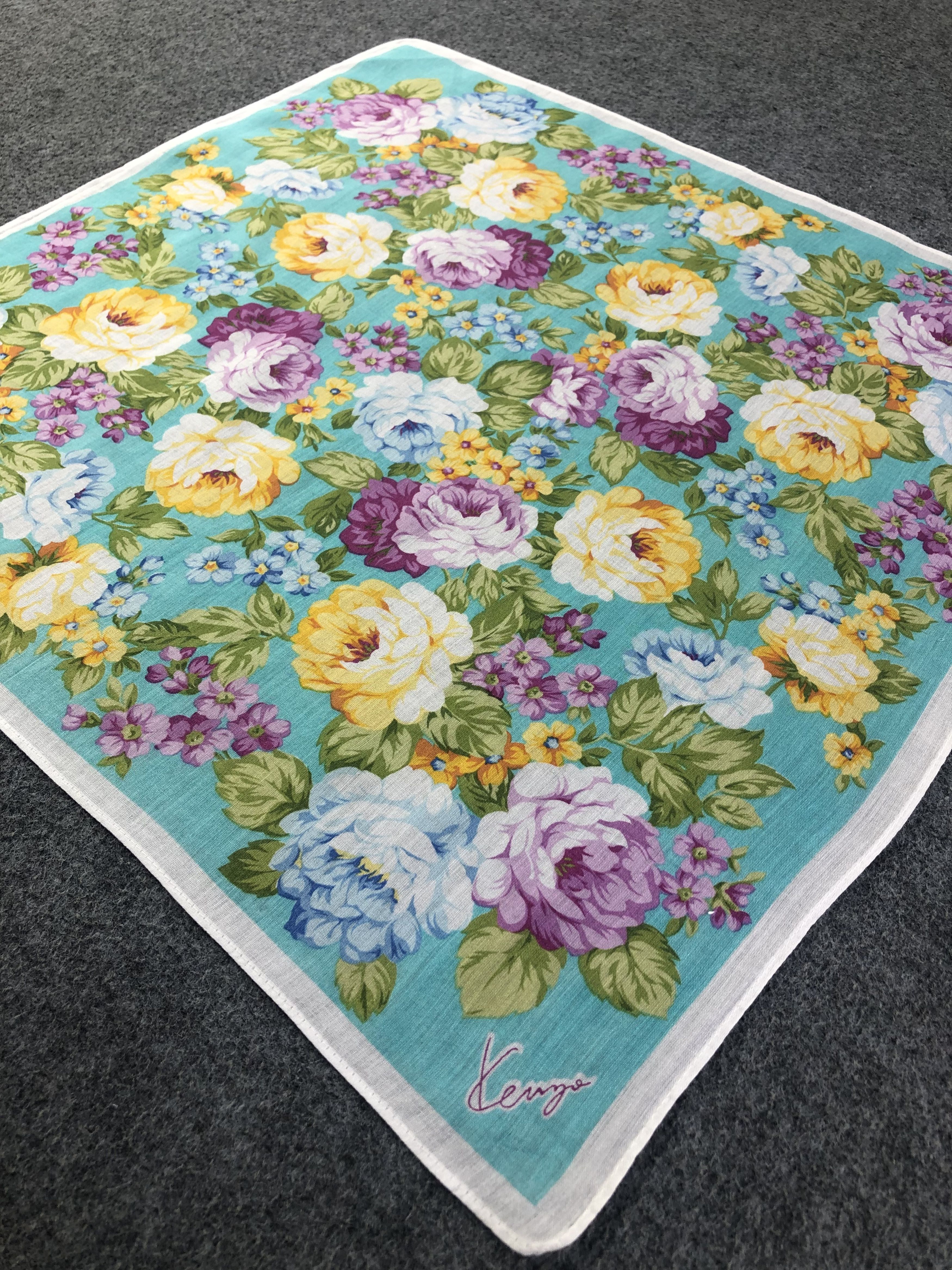 Kenzo × Vintage Kenzo Handkerchief / Bandana / Neckerchief Size ONE SIZE - 4 Thumbnail