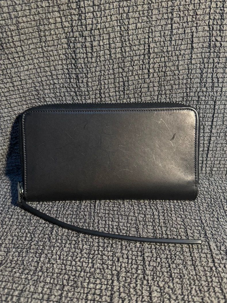 Rick Owens Rick Owens 17 FW mainline classic cowhide wallet card bag Size ONE SIZE - 1 Thumbnail