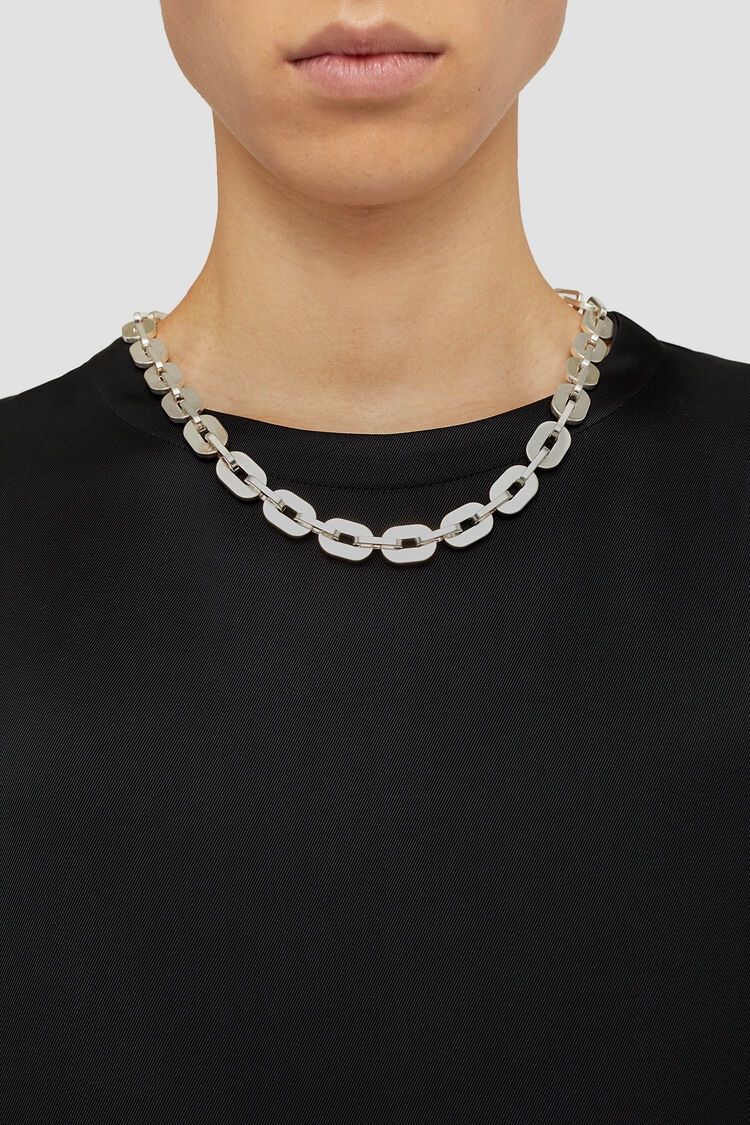 Jil Sander o1w1db10925 Size: OS / Necklace in Silver Size ONE SIZE - 2 Thumbnail