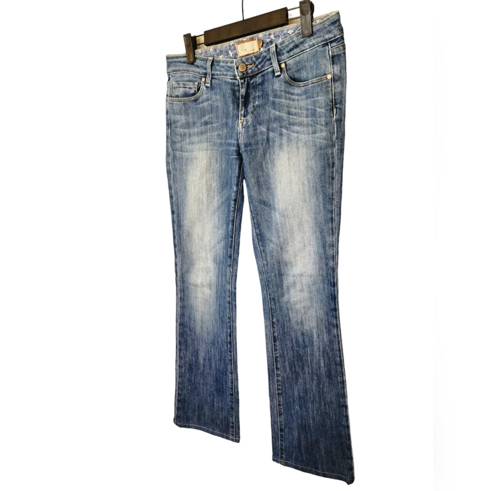 Paige Paige Premium Benedict Canyon Classic Rise bootcut 28 Size 28" / US 6 / IT 42 - 2 Thumbnail