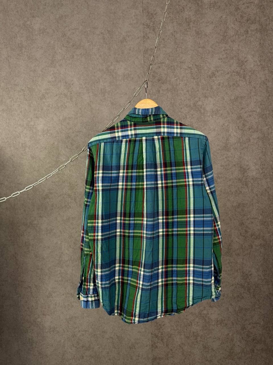 Polo Ralph Lauren Polo Ralph Lauren vintage designer logo flannel shirt Size US L / EU 52-54 / 3 - 6 Thumbnail