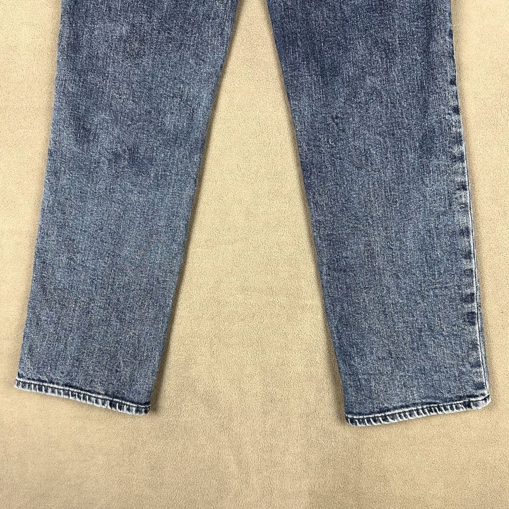 J Brand J Brand Jeans Women's 26 Blue Denim Jules Amica Straight Fit High Rise EUC Jeans Size 26" / US 2 / IT 38 - 6 Thumbnail