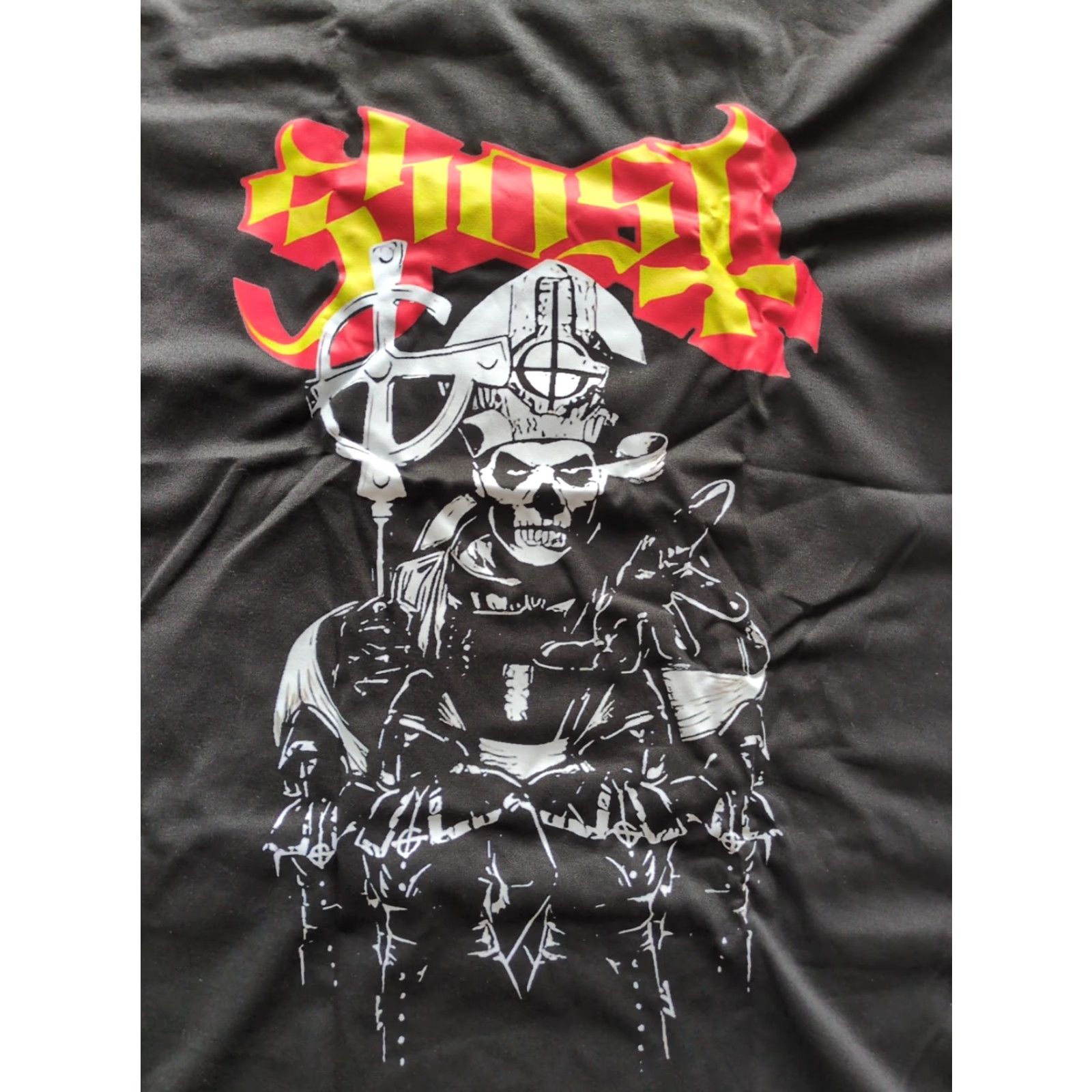 Vintage Ghost Band T-Shirt Black Short Sleeve Mens L Vintage? No Size US L / EU 52-54 / 3 - 2 Thumbnail