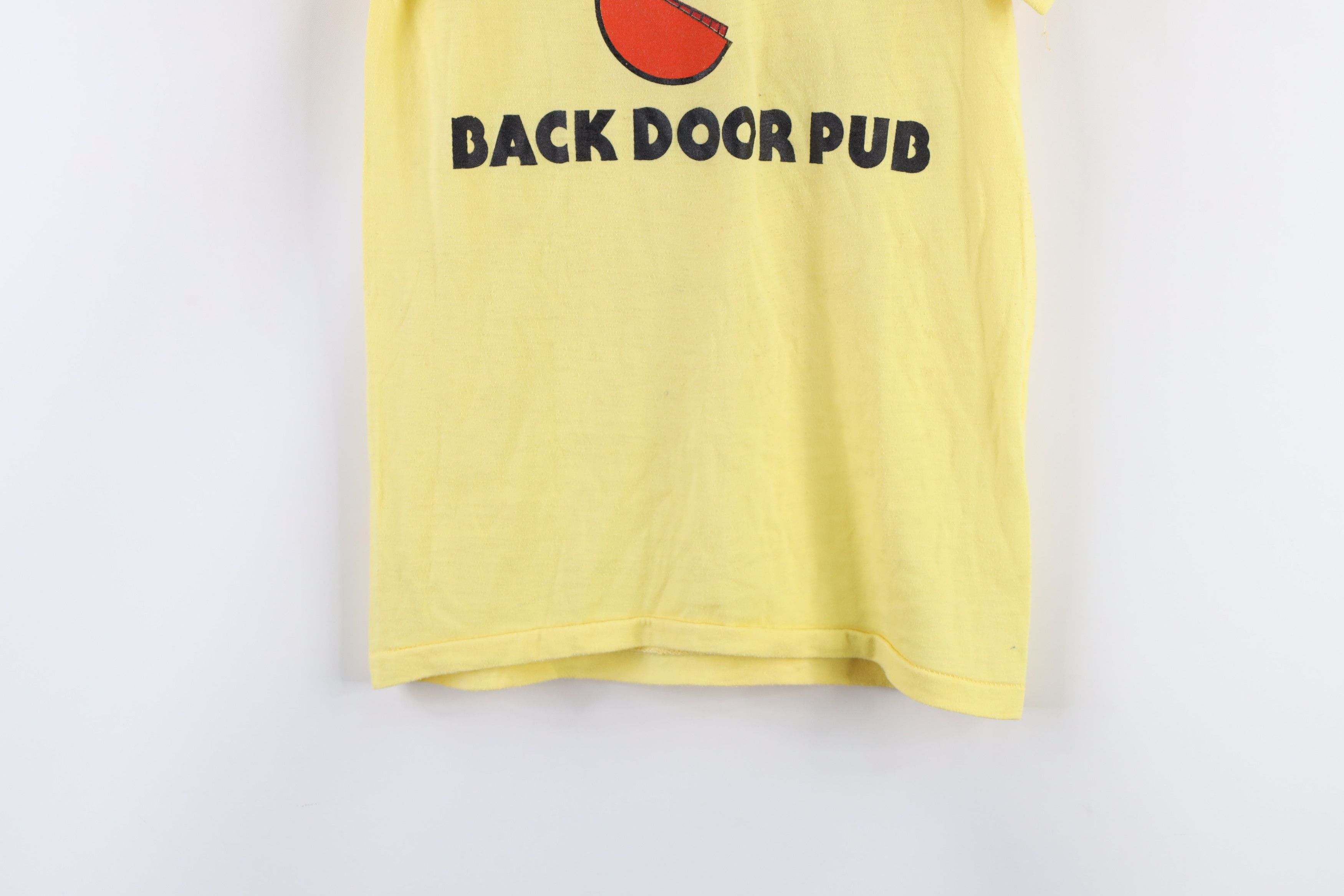 Vintage Vintage 80s Pac Man Backdoor Pub Short Sleeve T-Shirt USA Size US S / EU 44-46 / 1 - 3 Thumbnail