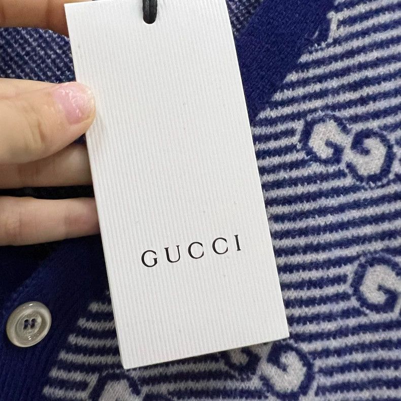 Gucci Gucci Size 10 Full-print striped GG knitted cardigan jacke Size M / US 6-8 / IT 42-44 - 4 Thumbnail